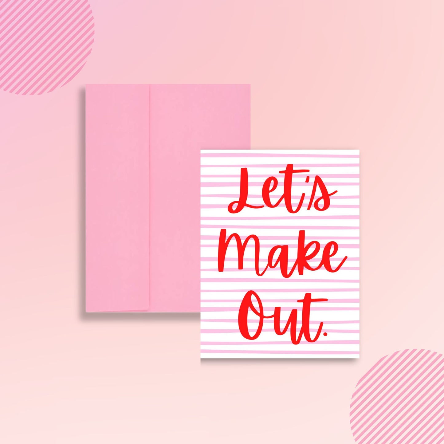 A2 Greeting Card | Let's Make Out