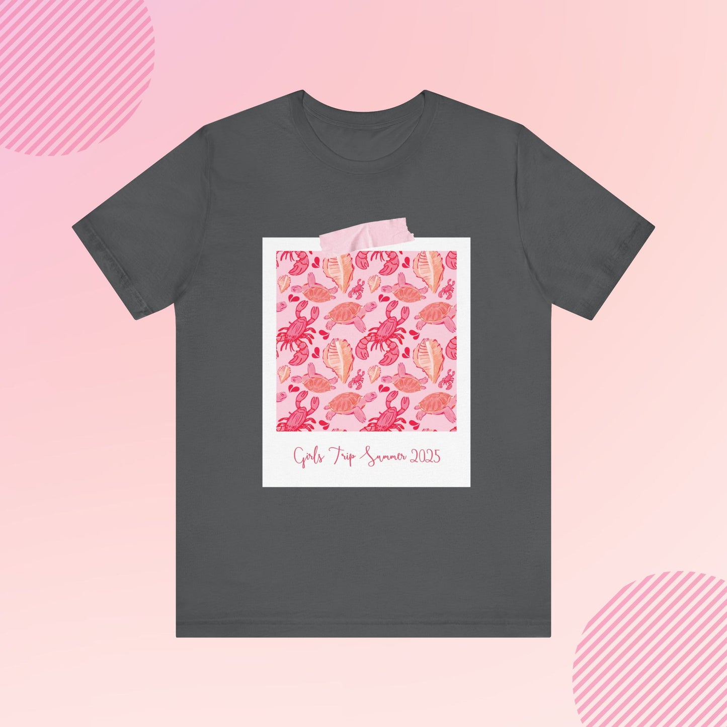 Personalized Seaside Summer Girls Trip Women's Graphic Tee