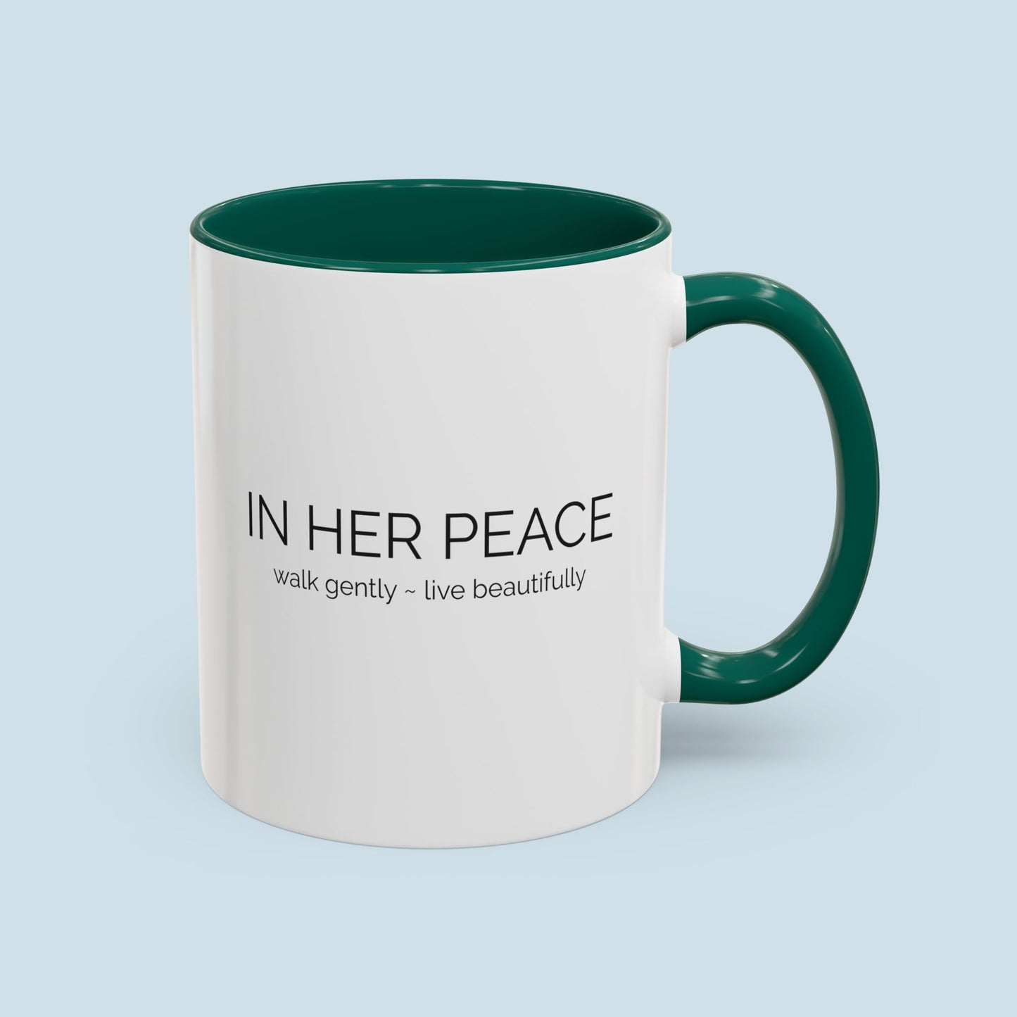 11 oz In Her Peace Coffee Mug