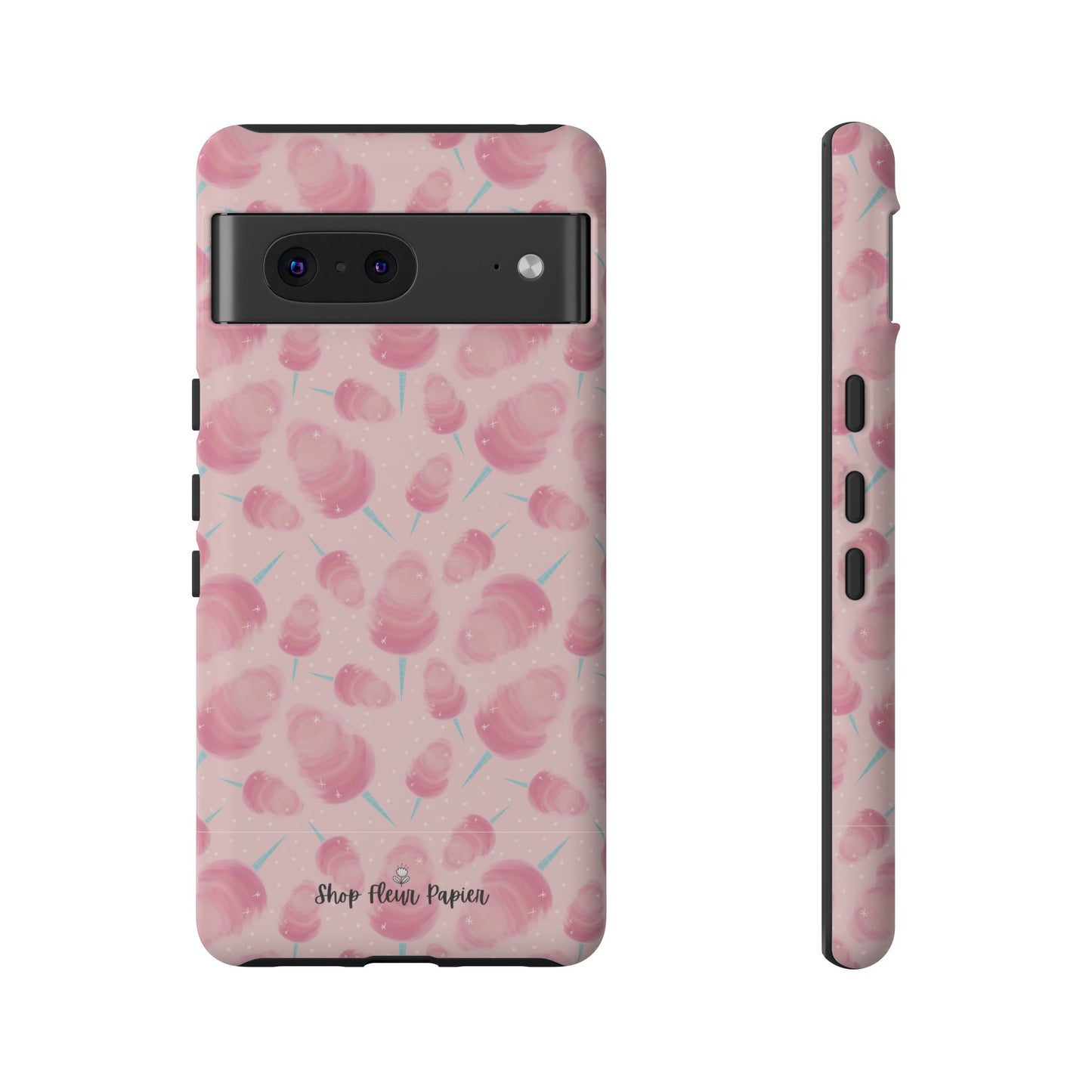 Pink Cotton Candy Tough Phone Case
