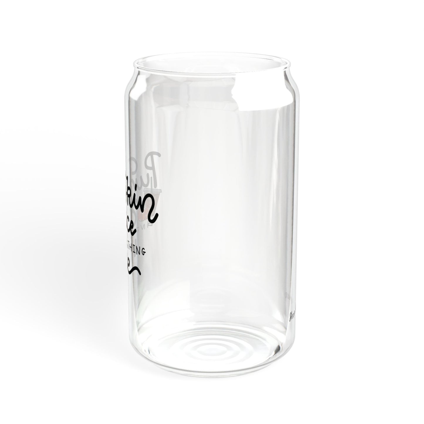 16 oz Pumpkin Spice Soda Can Tumbler