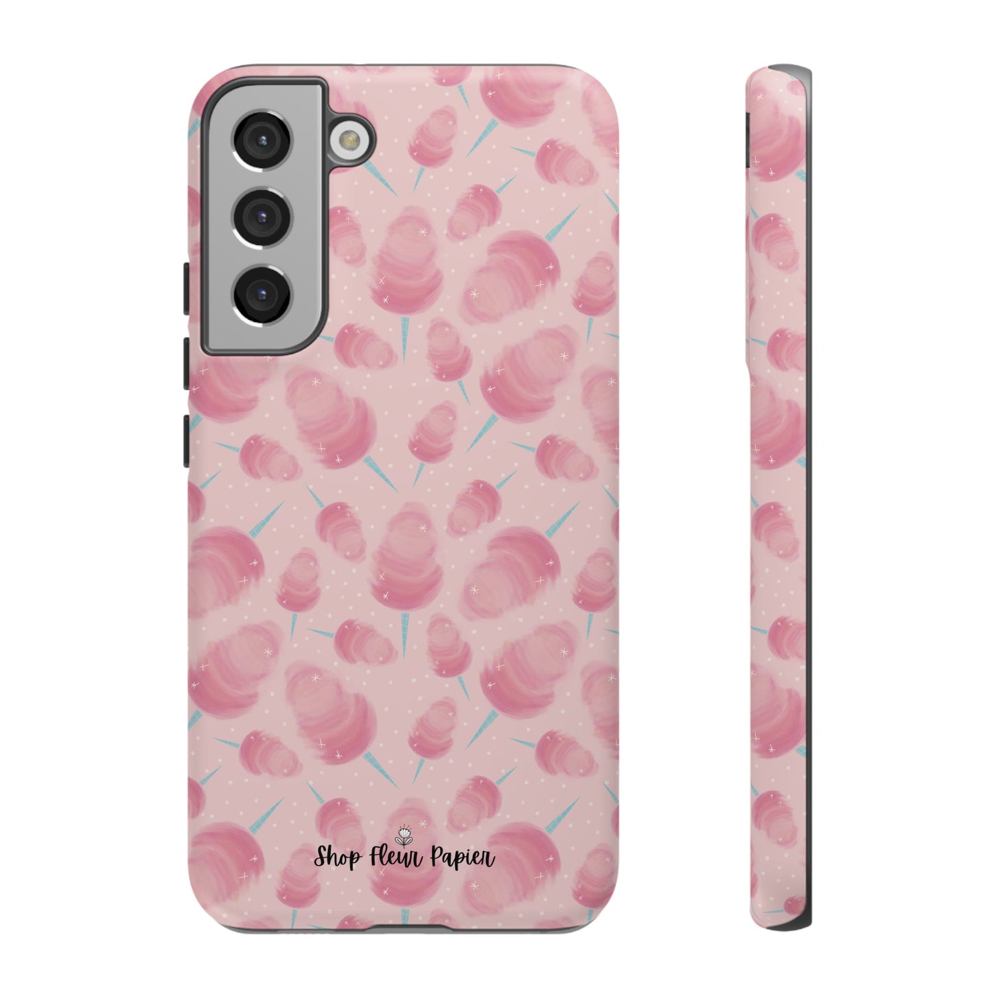Pink Cotton Candy Tough Phone Case