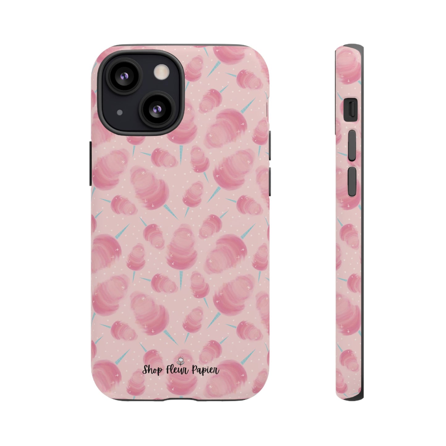 Pink Cotton Candy Tough Phone Case
