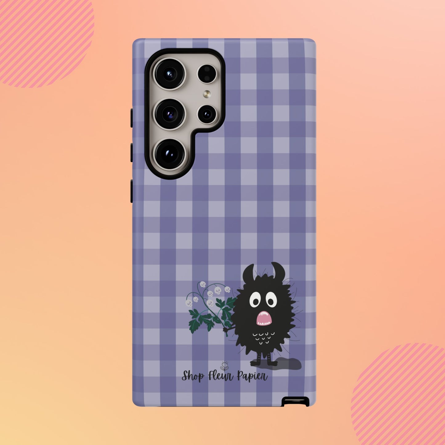 Cute Monster Halloween Tough Phone Case