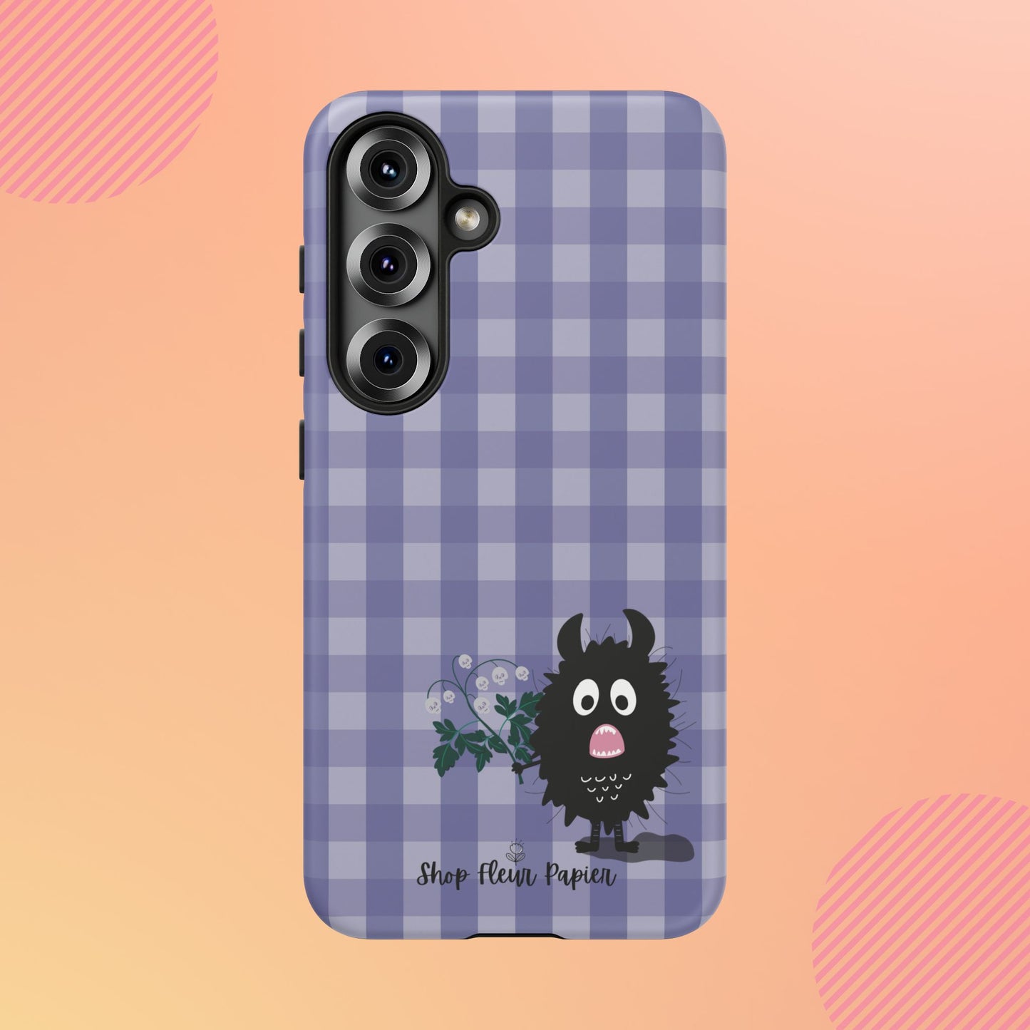 Cute Monster Halloween Tough Phone Case