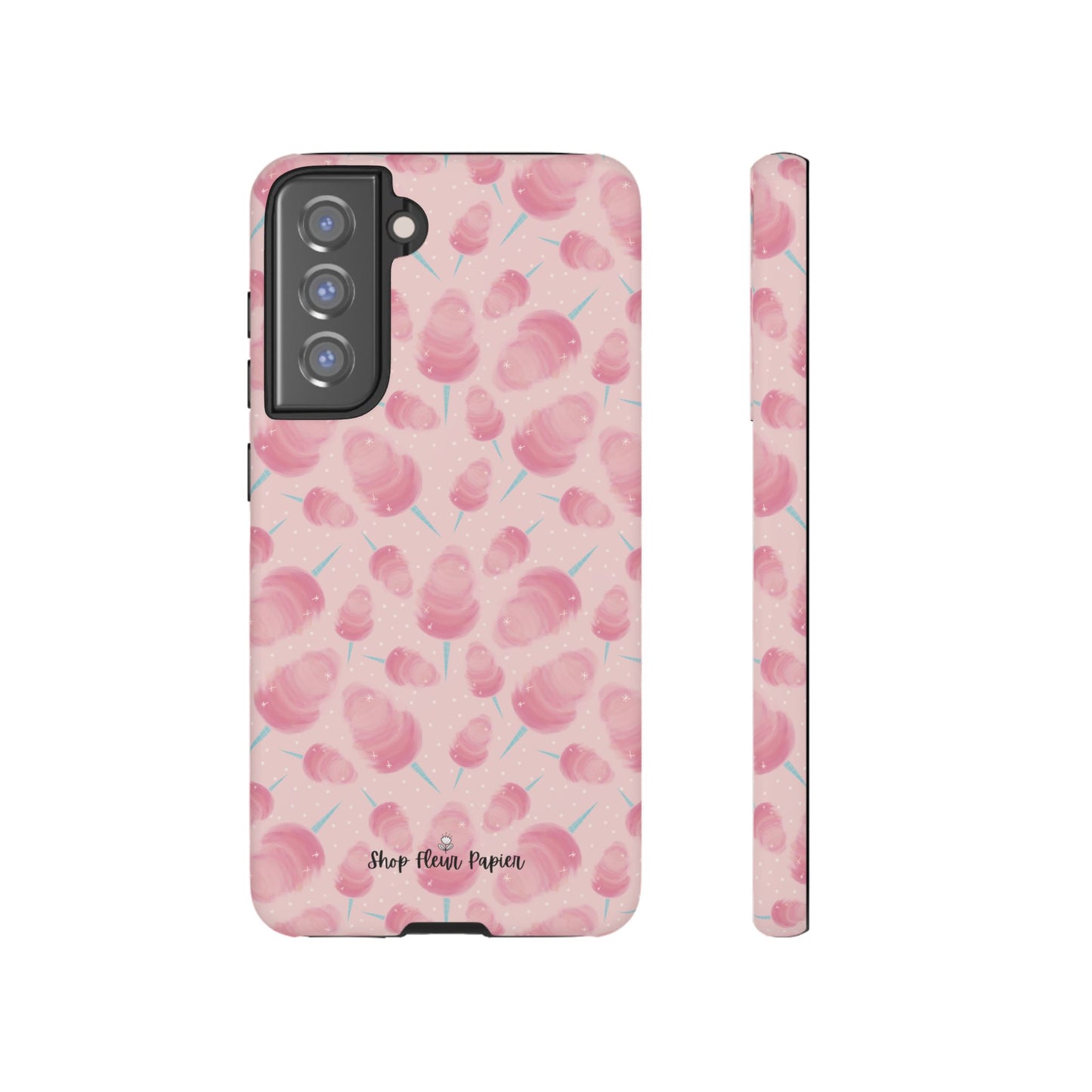 Pink Cotton Candy Tough Phone Case