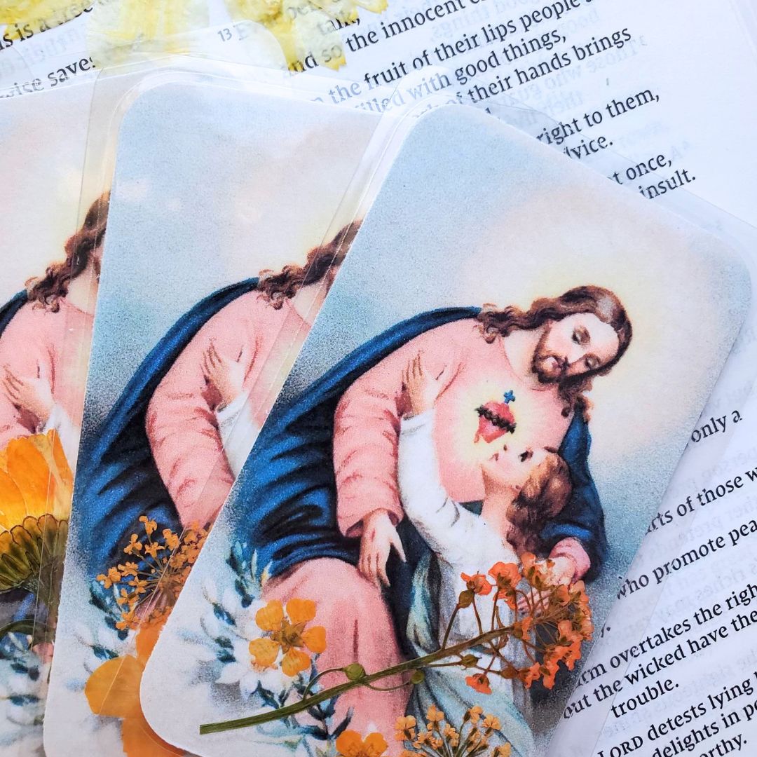 I Am a Daughter of God Pressed Flower Bookmark
