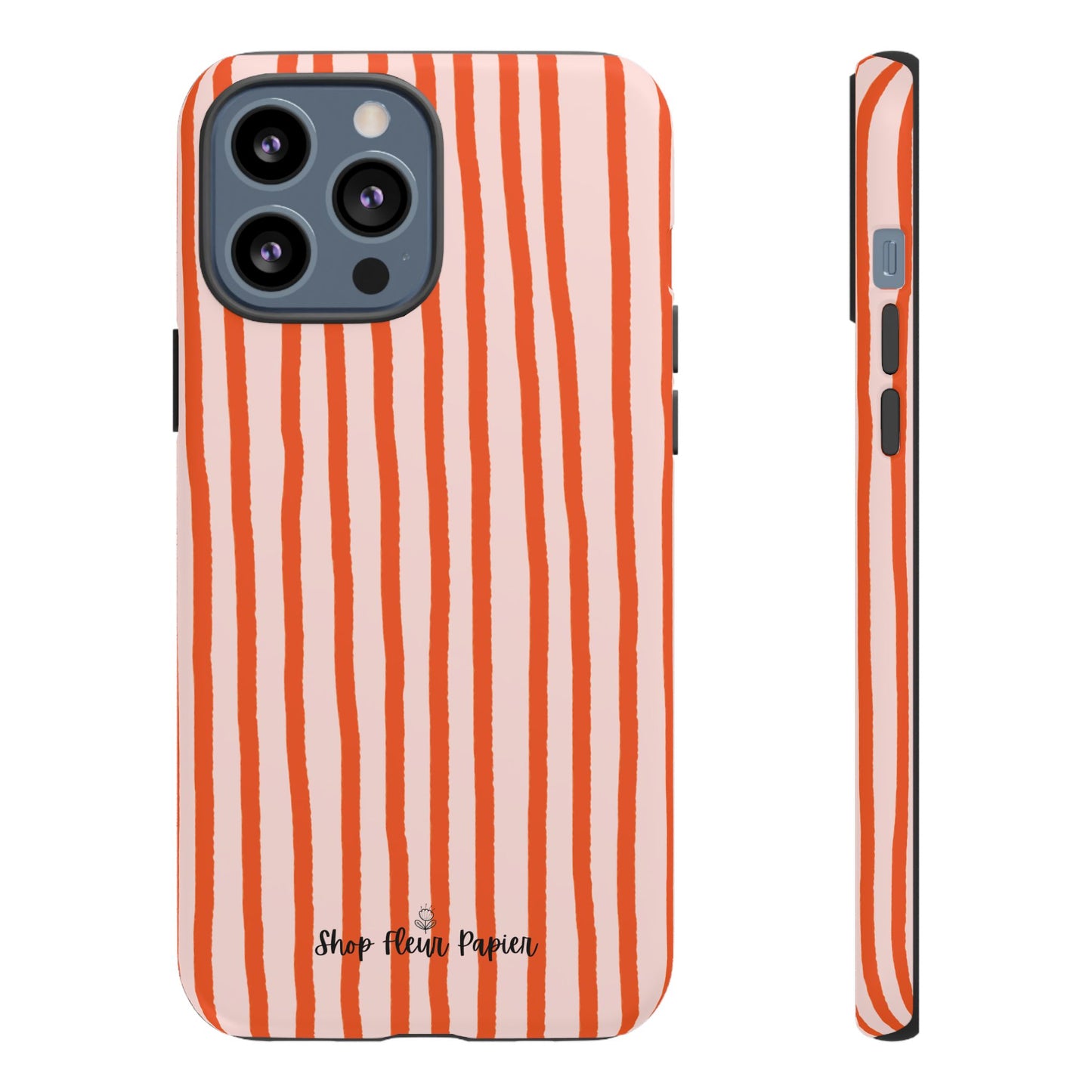 Autumn Stripes Cute Tough Phone Case