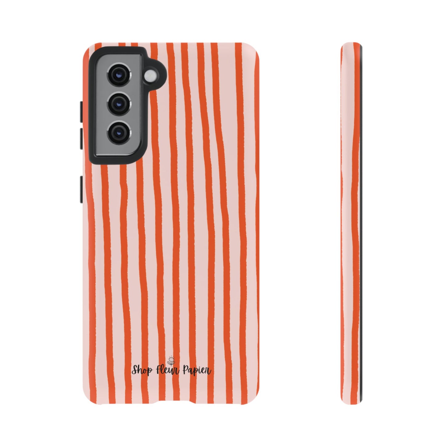 Autumn Stripes Cute Tough Phone Case