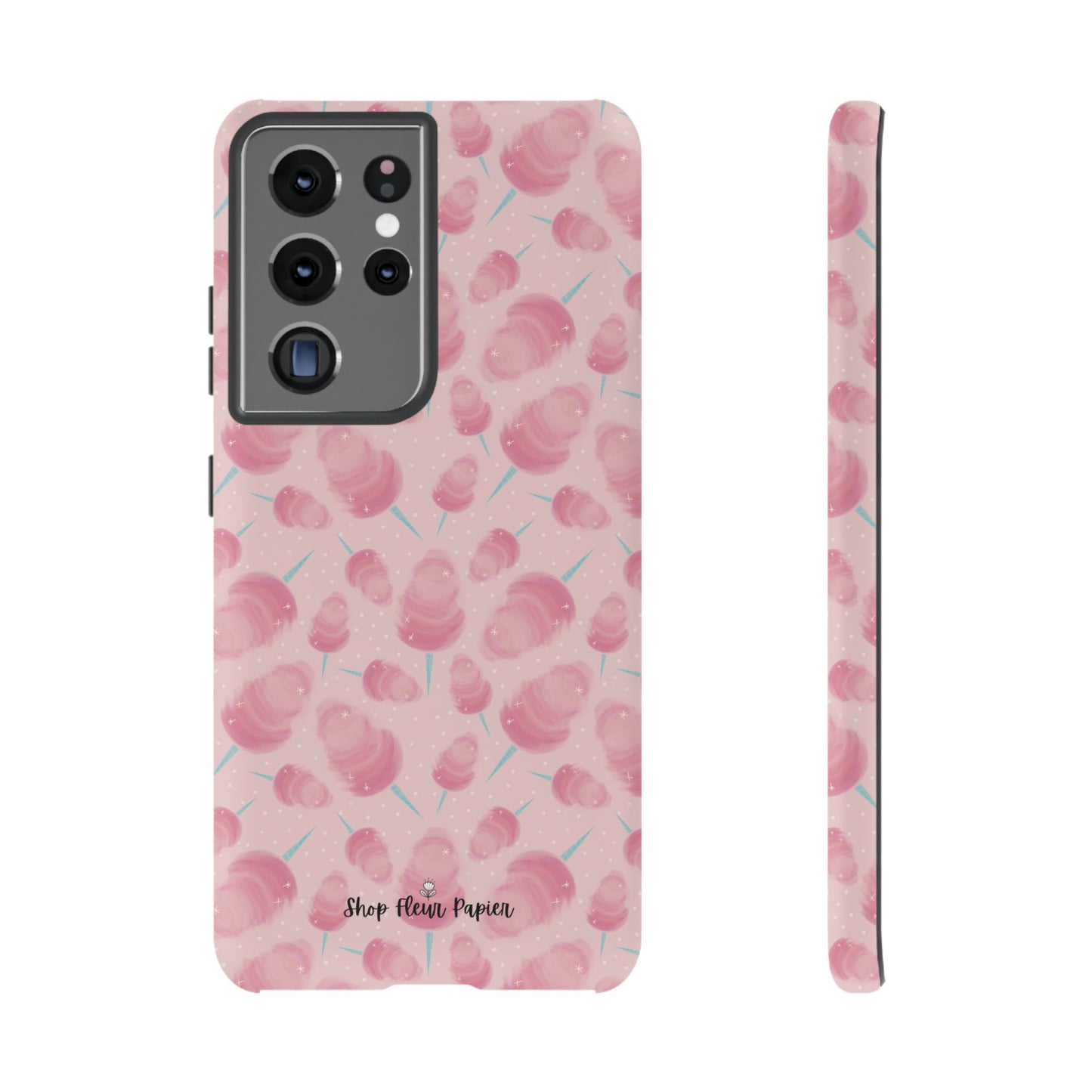 Pink Cotton Candy Tough Phone Case