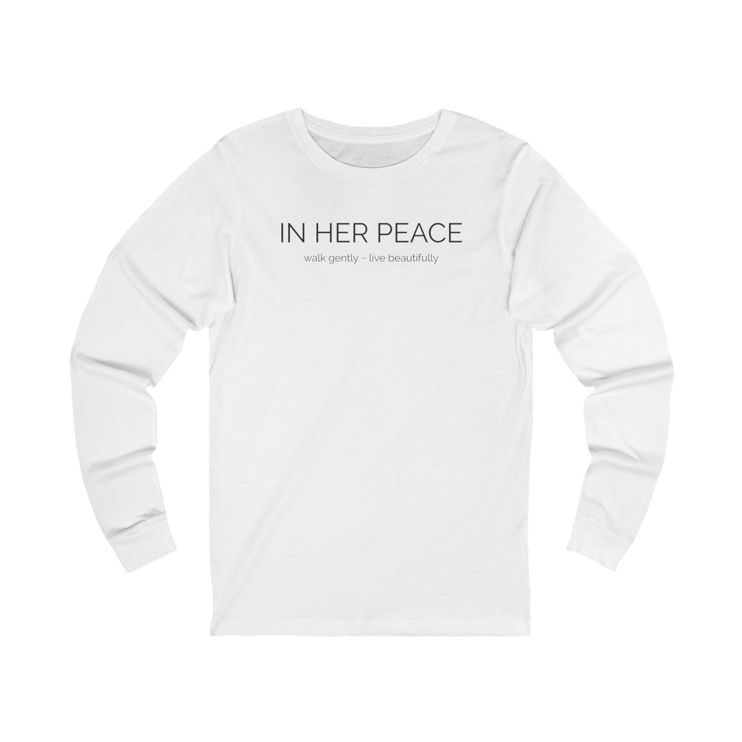 In Her Peace Long Sleeve Tee