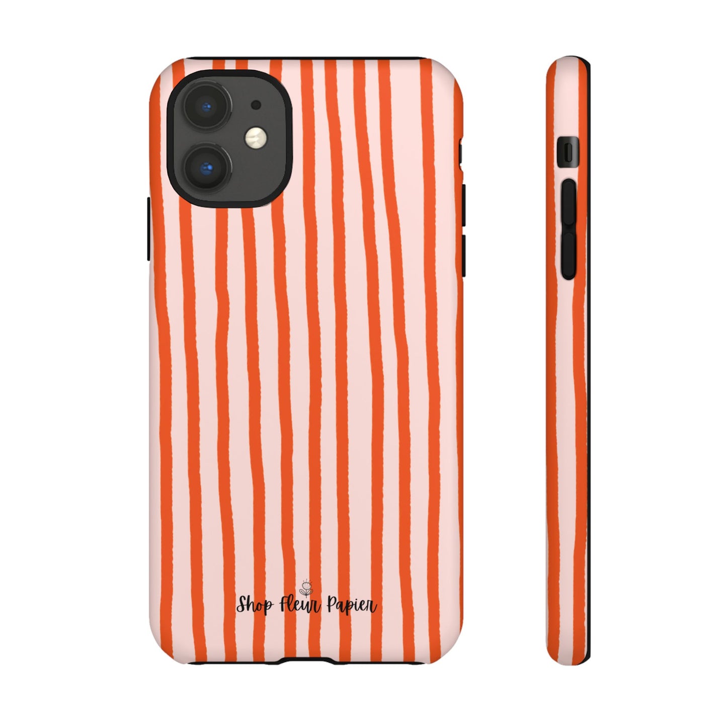 Autumn Stripes Cute Tough Phone Case