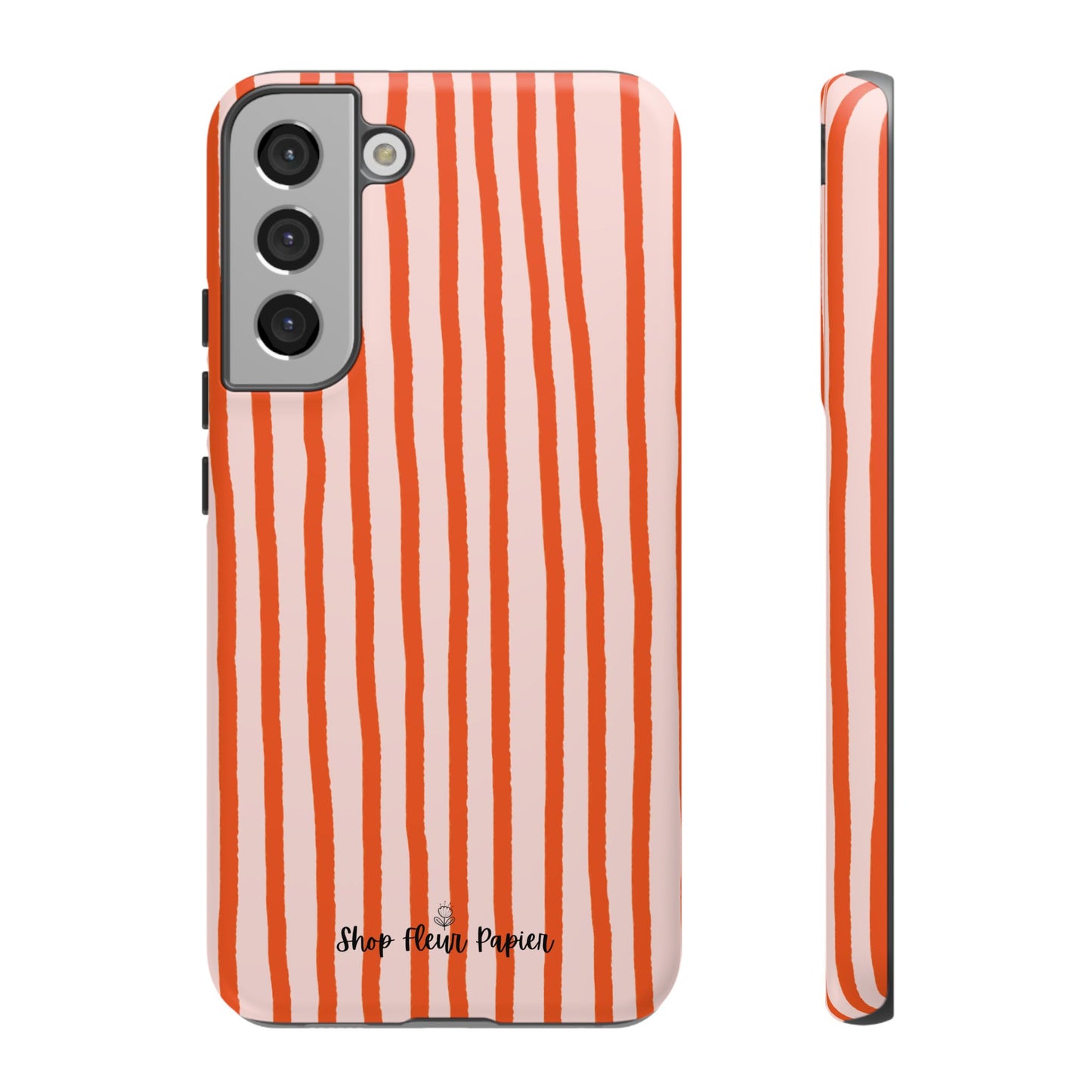 Autumn Stripes Cute Tough Phone Case