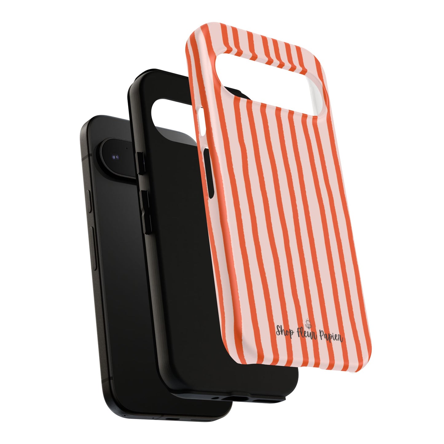 Autumn Stripes Cute Tough Phone Case