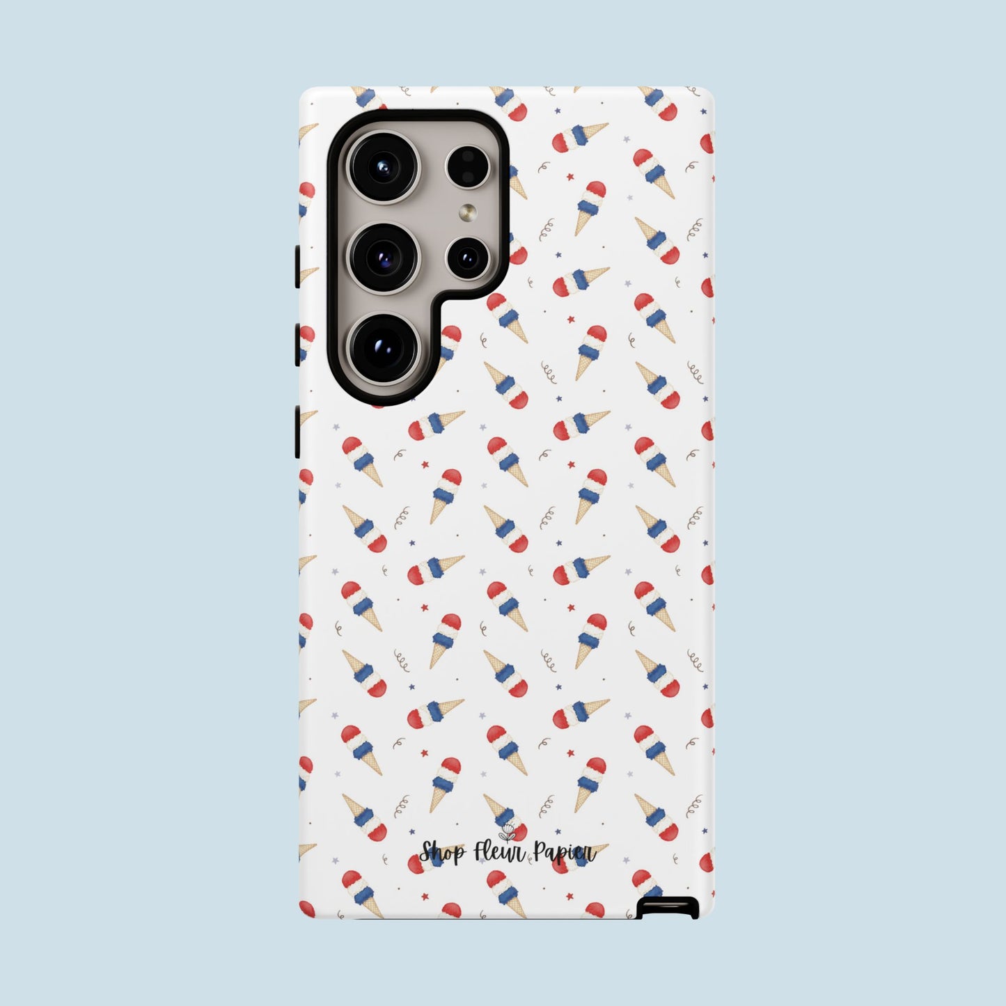 Cute 4th of July Popsicle Tough Phone Case