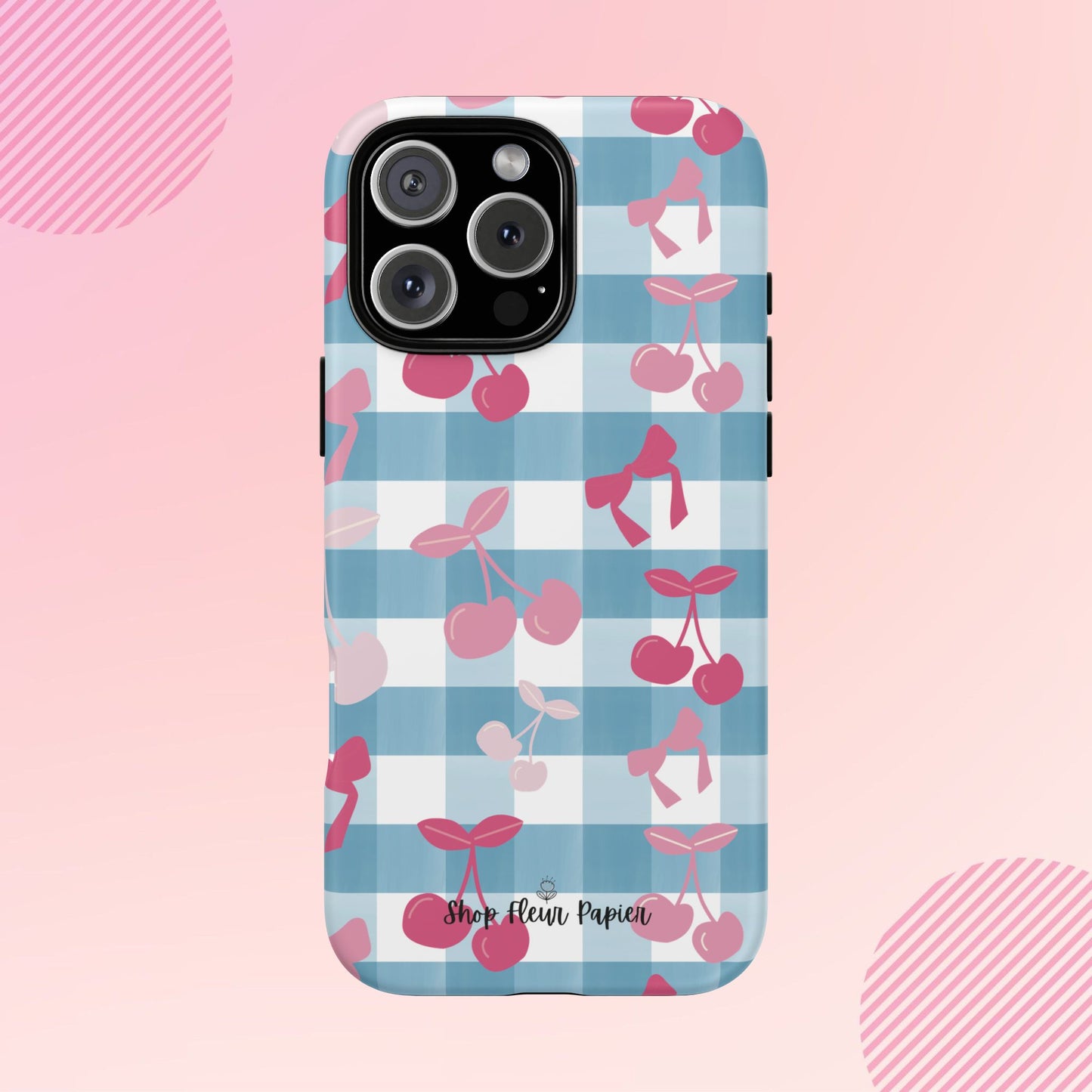Coquette Summer Cherry Tough Phone Case