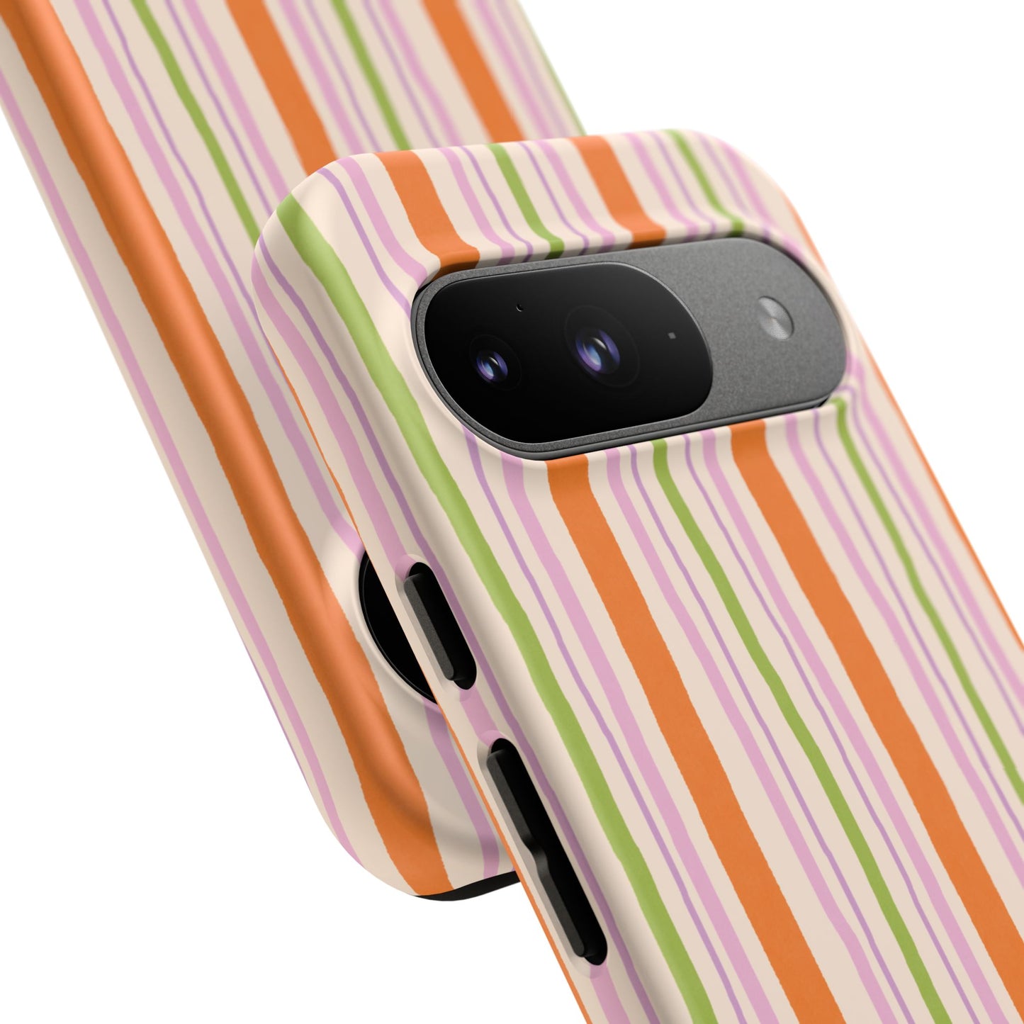 Vintage Fall Stripes Tough Phone Case