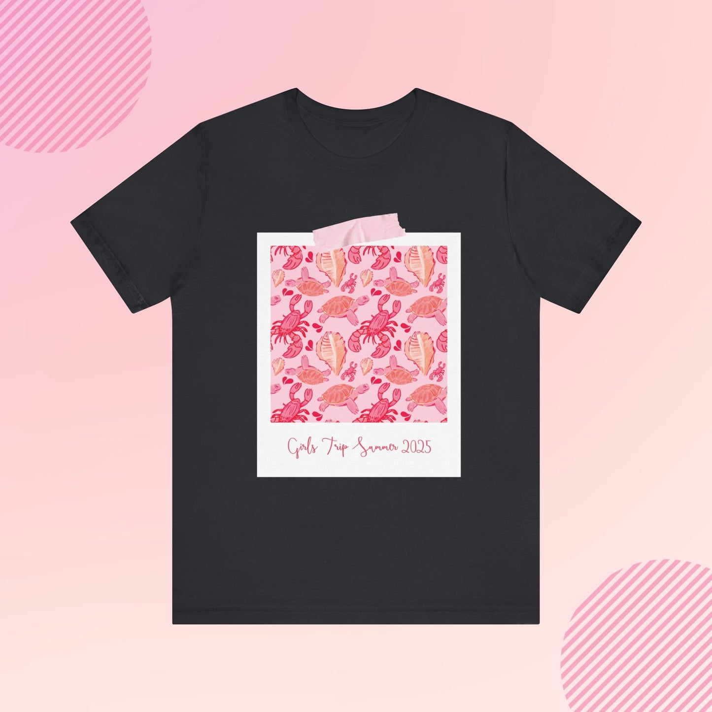 Personalized Seaside Summer Girls Trip Women's Graphic Tee