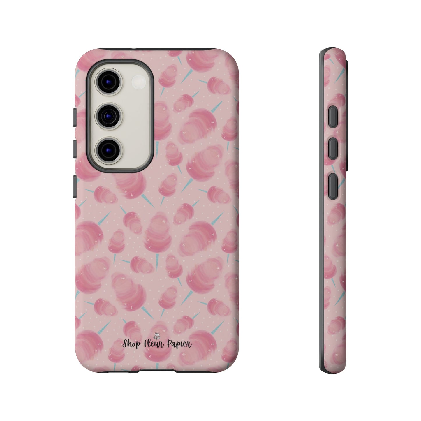 Pink Cotton Candy Tough Phone Case