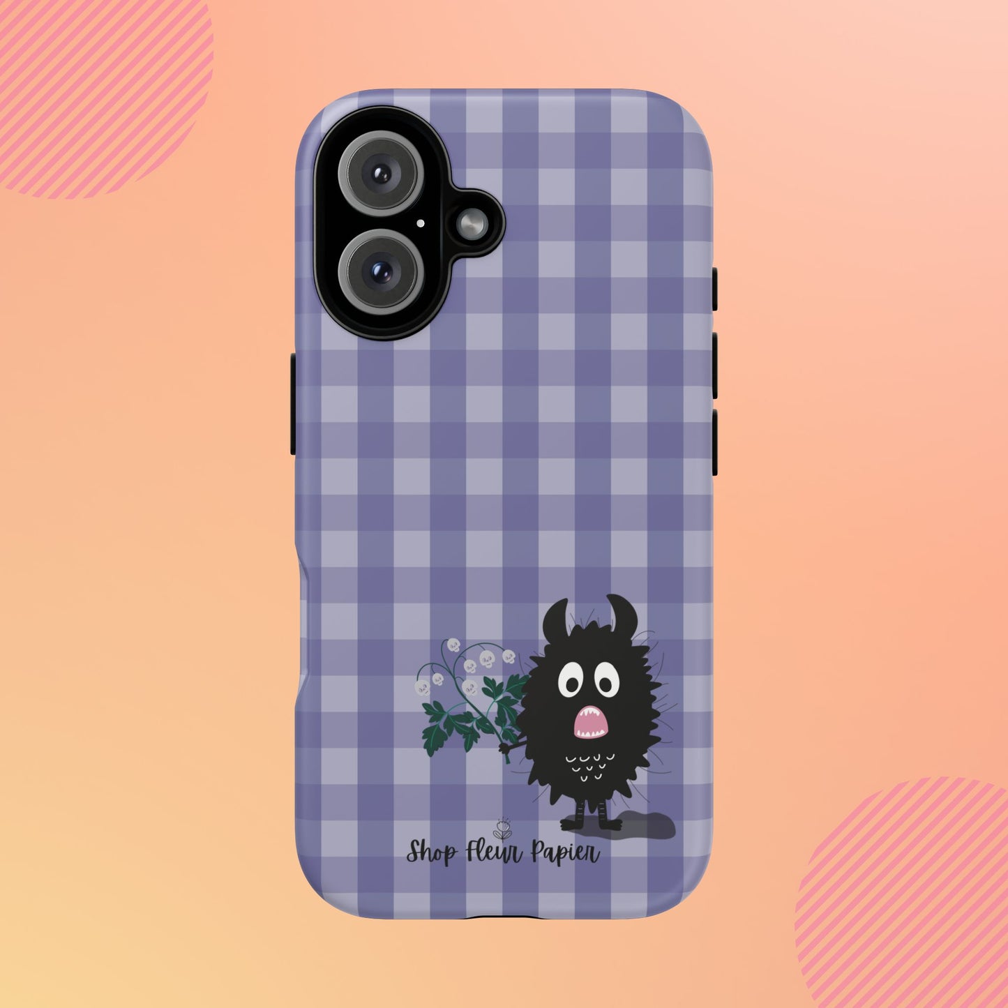 Cute Monster Halloween Tough Phone Case