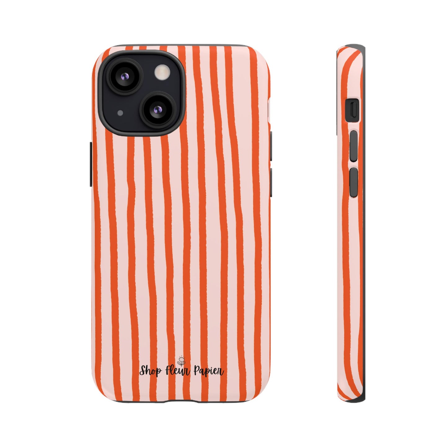 Autumn Stripes Cute Tough Phone Case