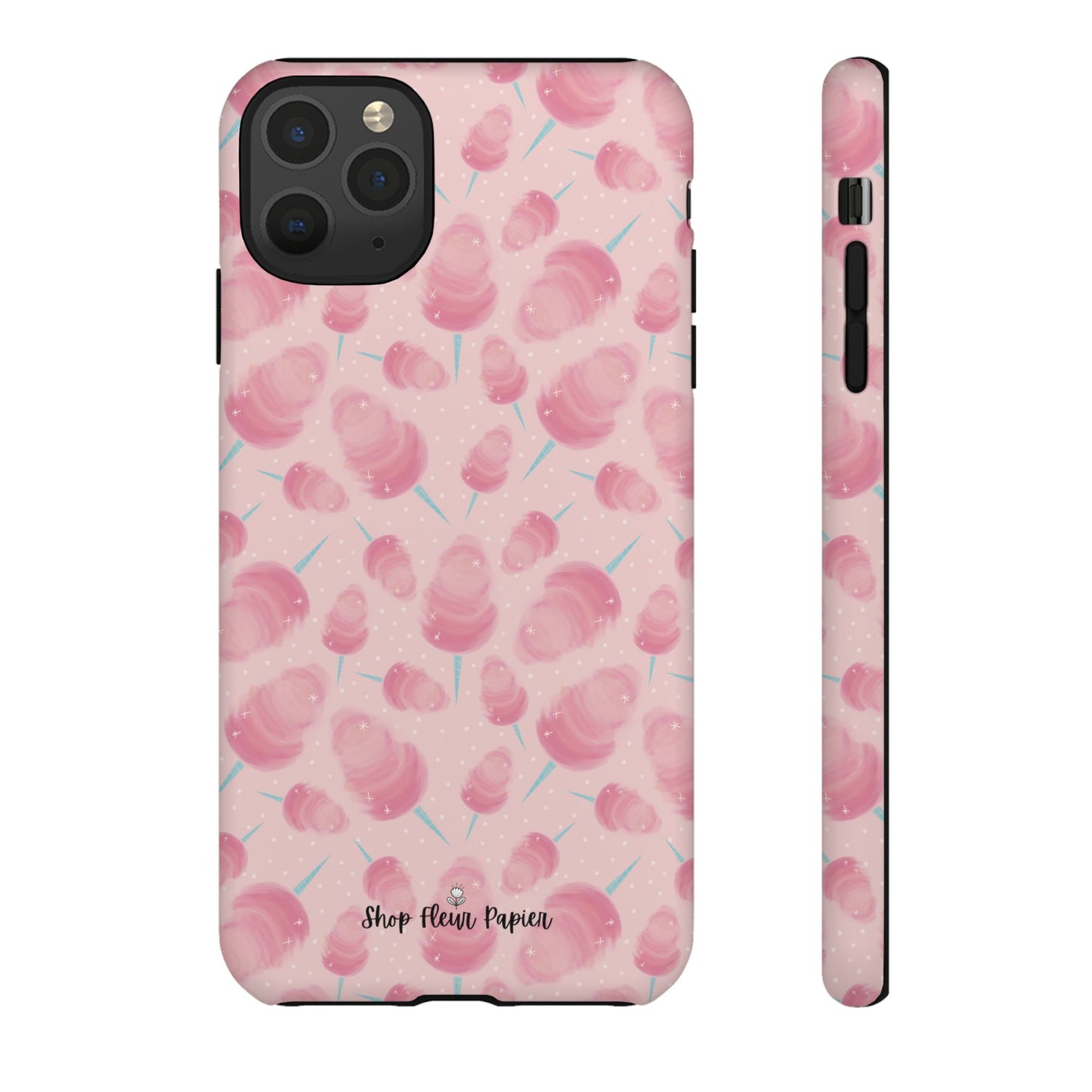 Pink Cotton Candy Tough Phone Case