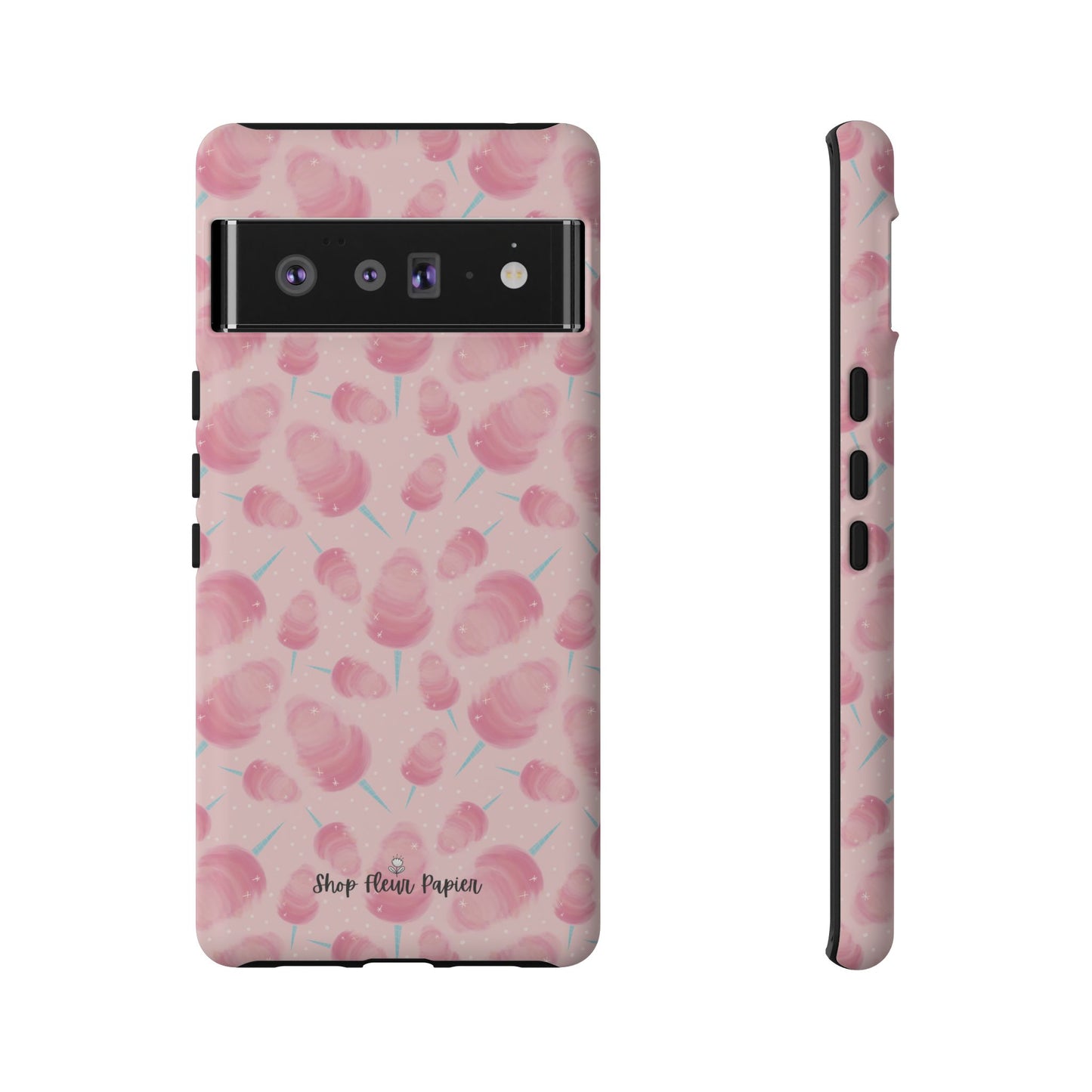 Pink Cotton Candy Tough Phone Case