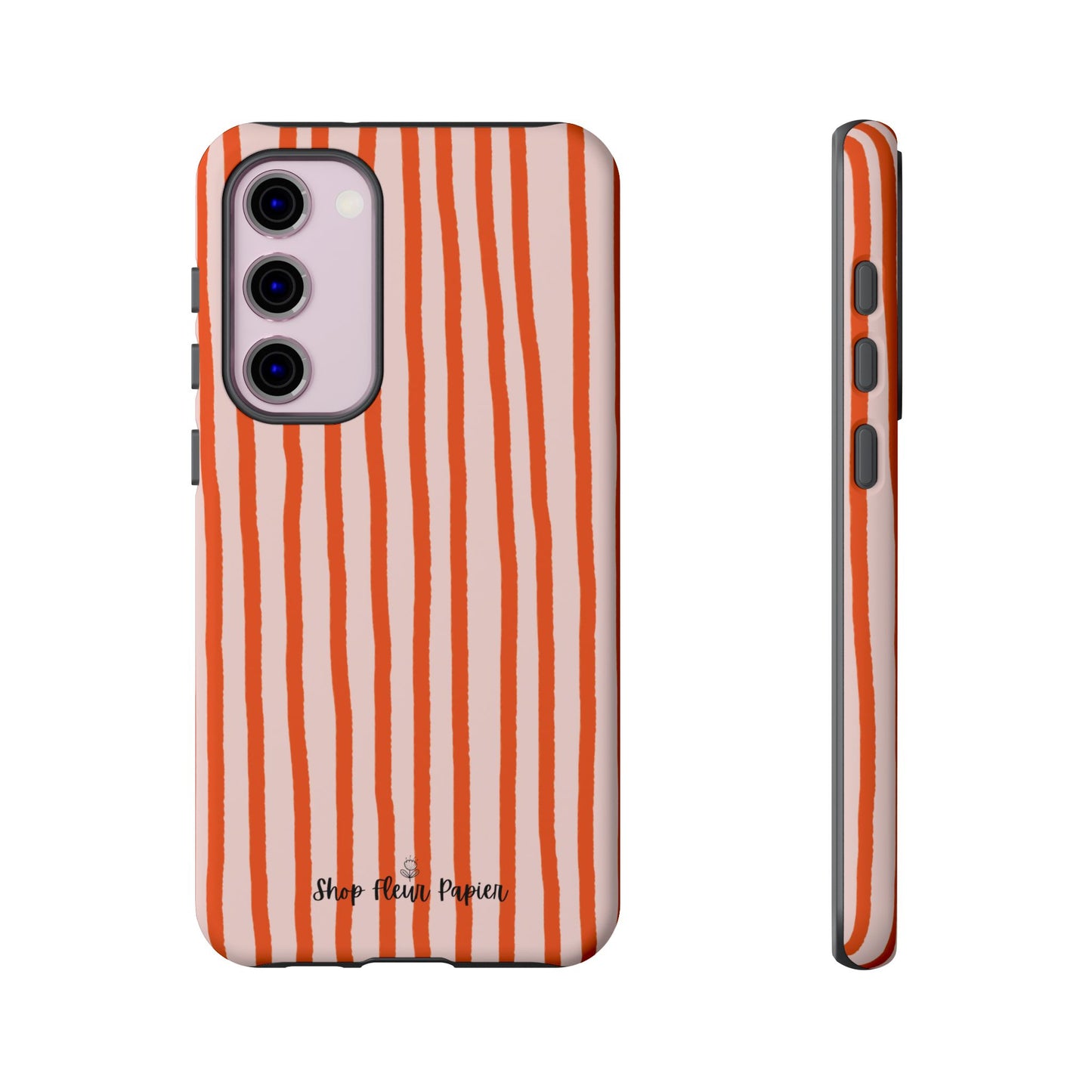 Autumn Stripes Cute Tough Phone Case