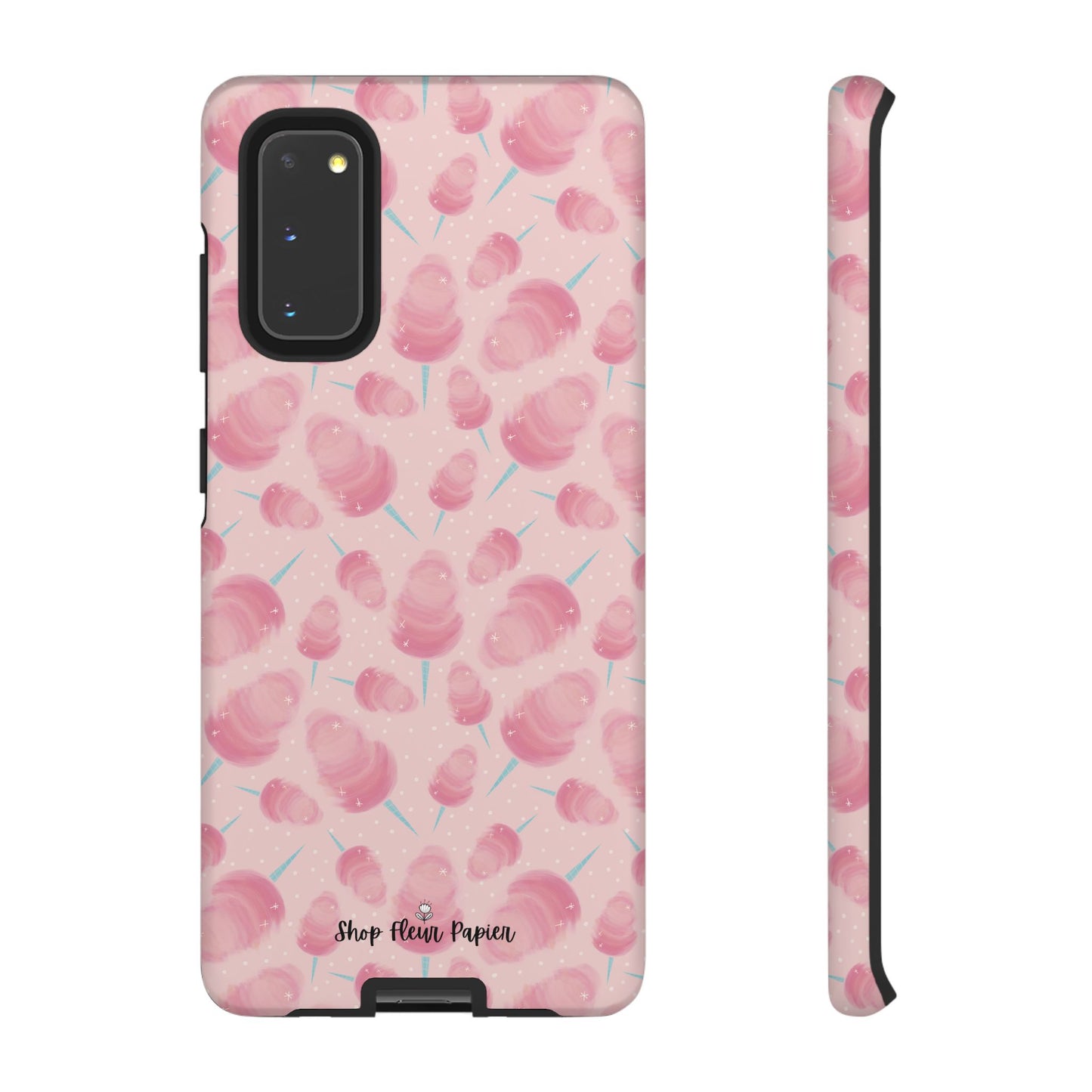 Pink Cotton Candy Tough Phone Case