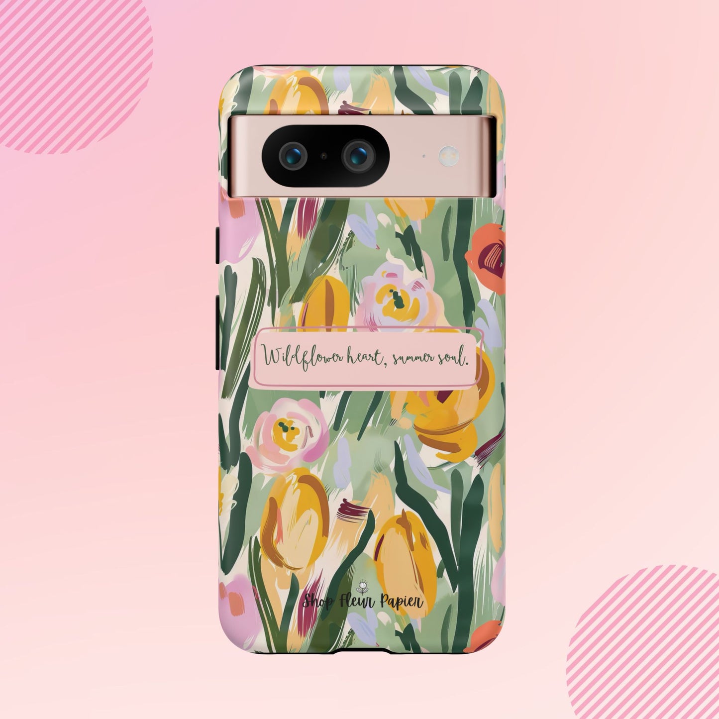 Personalized Wildflower Summer Tough Phone Case