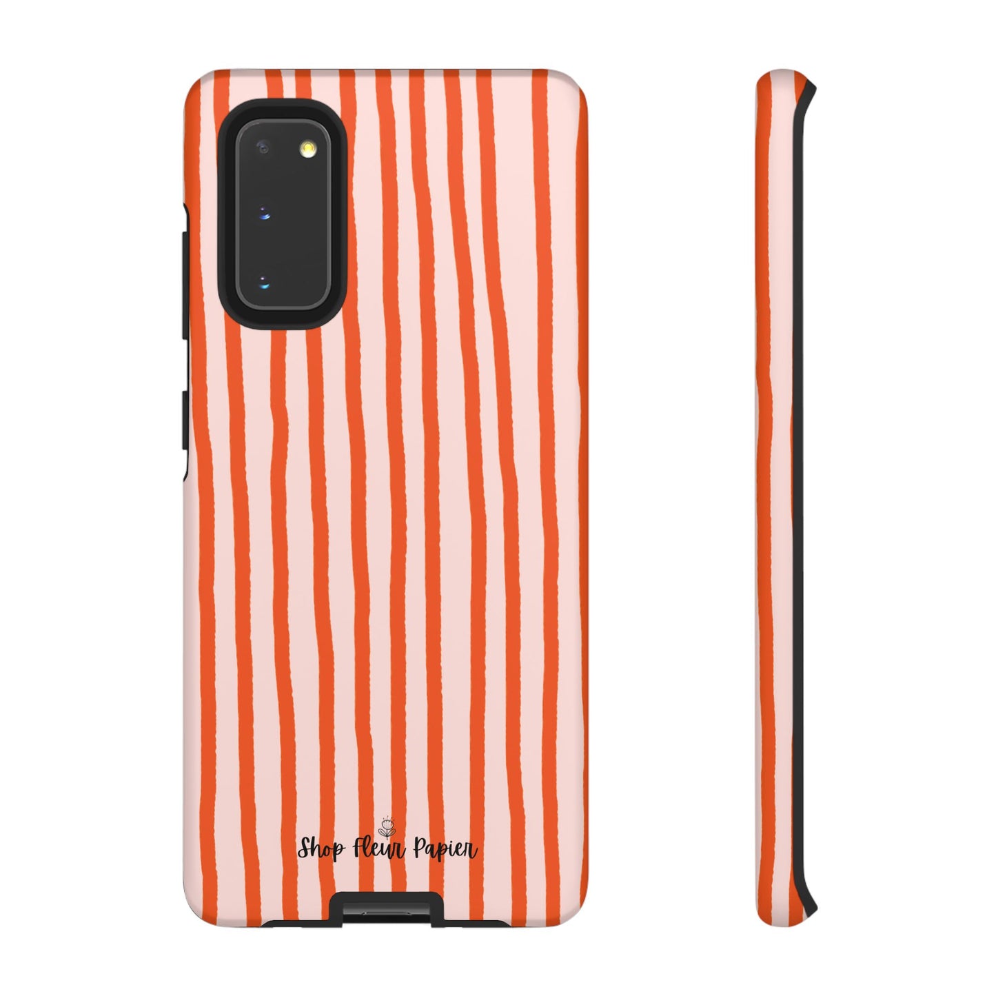 Autumn Stripes Cute Tough Phone Case
