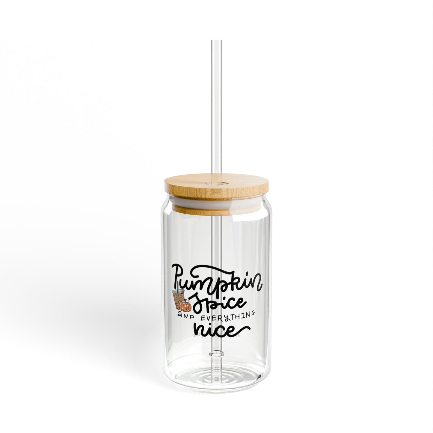 16 oz Pumpkin Spice Soda Can Tumbler