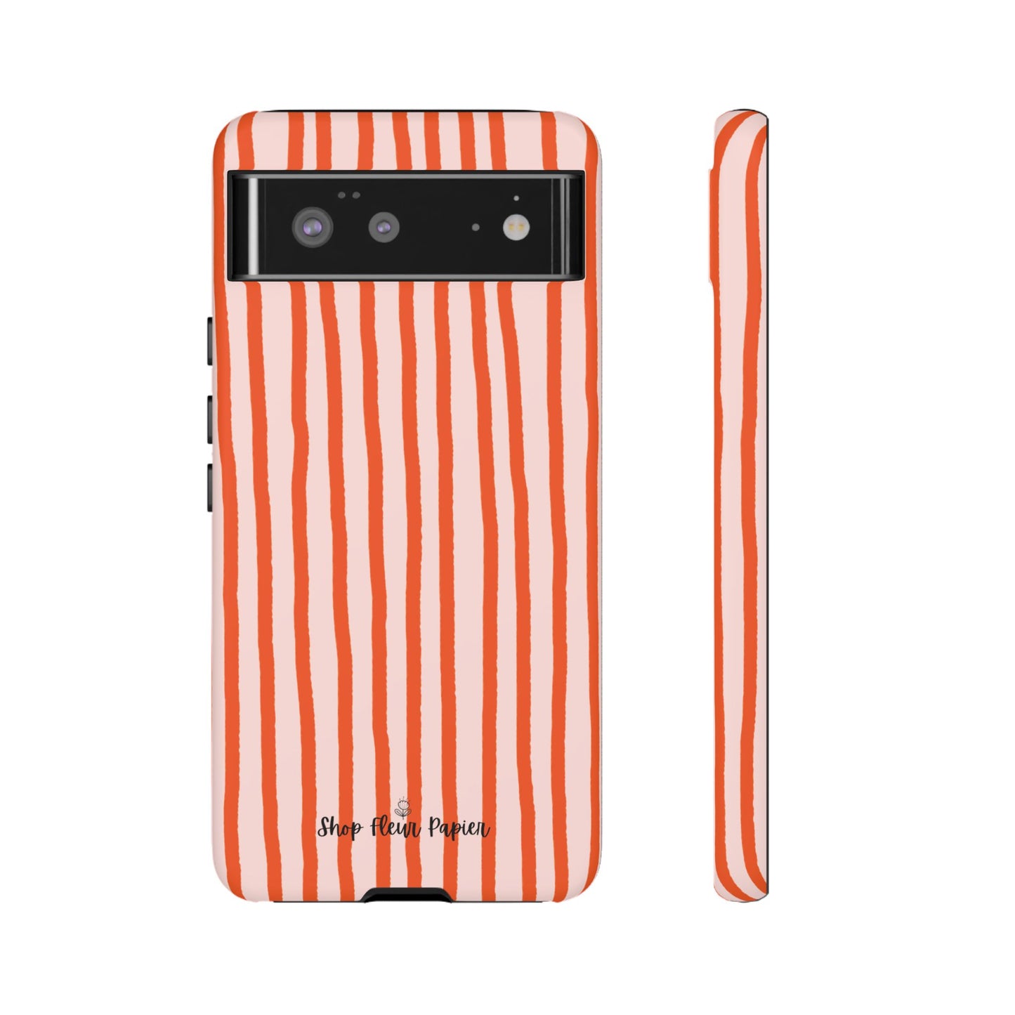 Autumn Stripes Cute Tough Phone Case