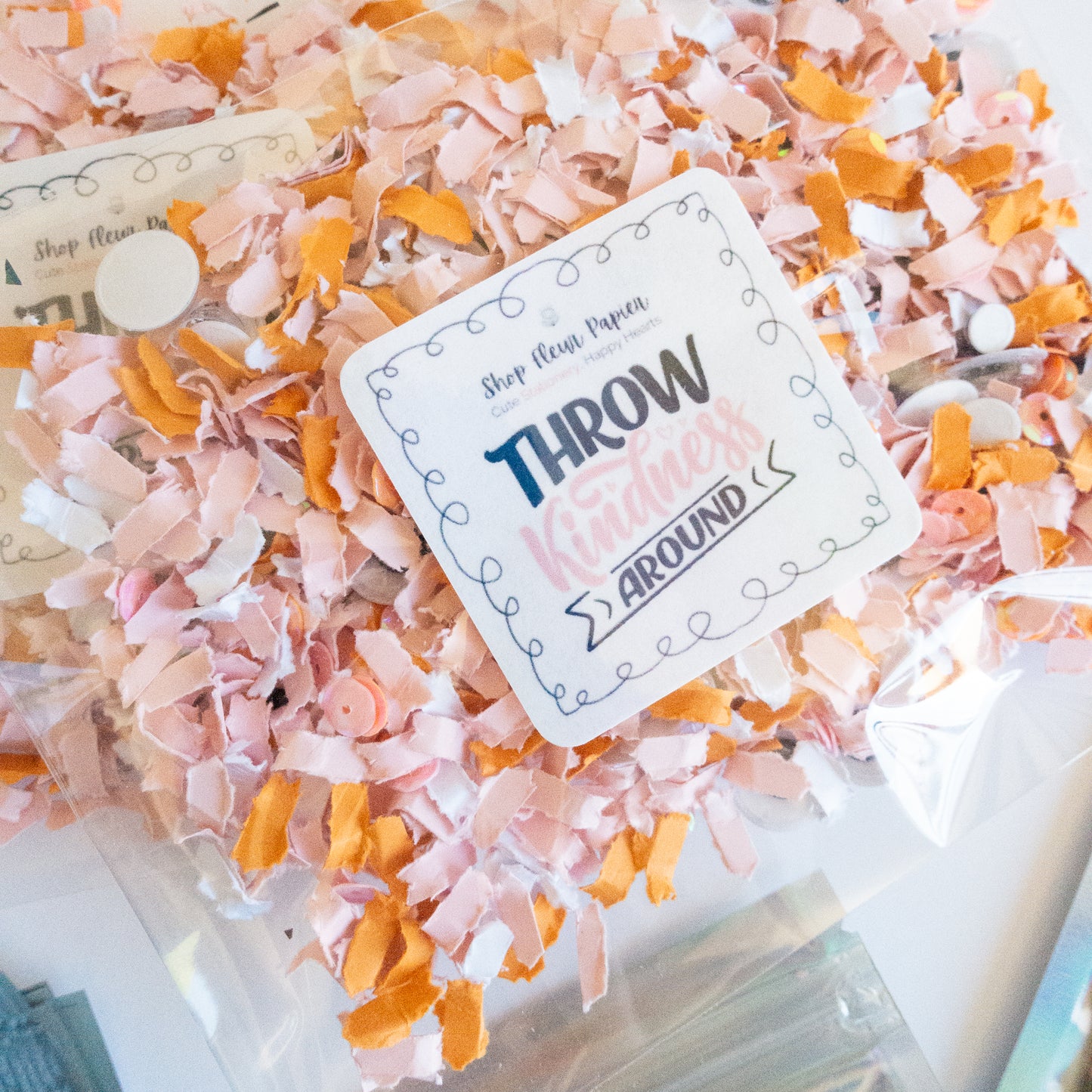 DIY Halloween Confetti Favor Kit – Candy-Free Trick or Treat Gifts | Eye Scream Confetti Mix | Shop Fleur Papier