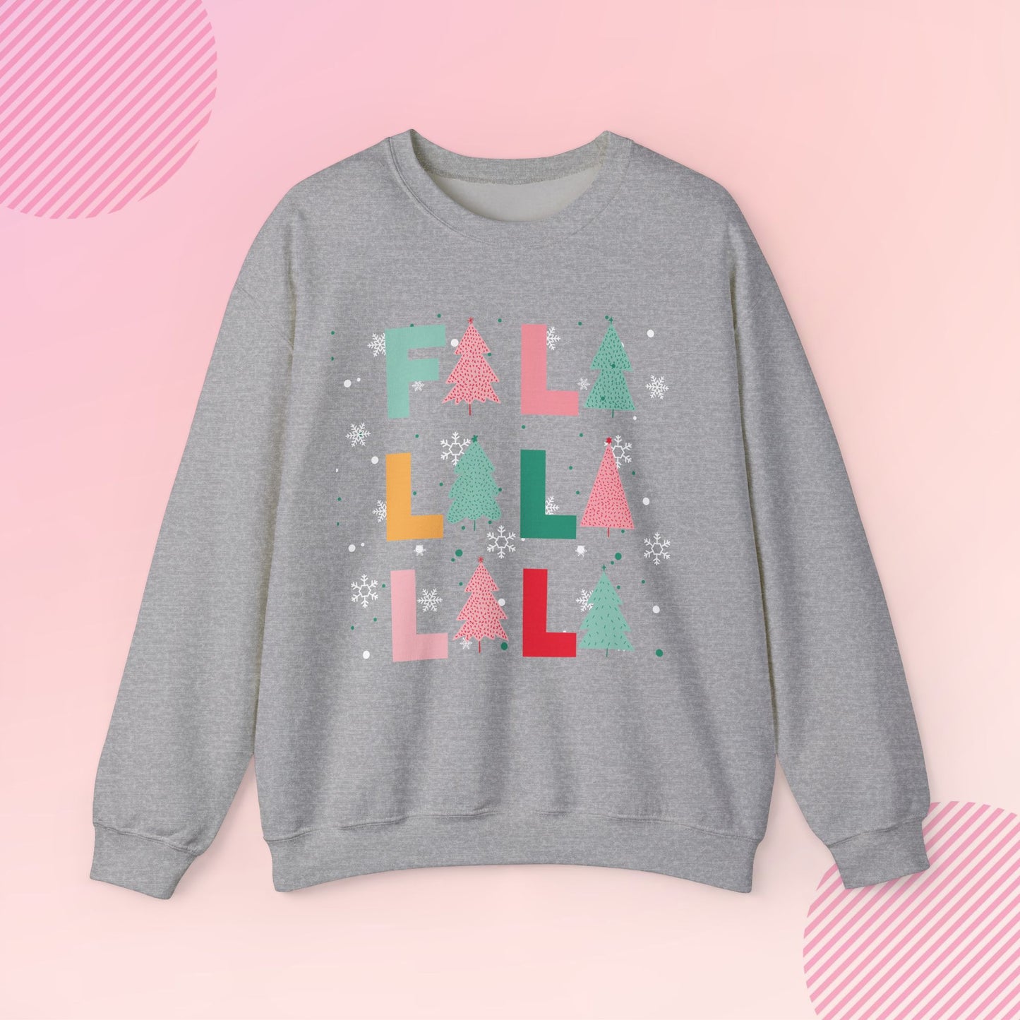 Fa La La La La Cozy Crewneck Sweatshirt