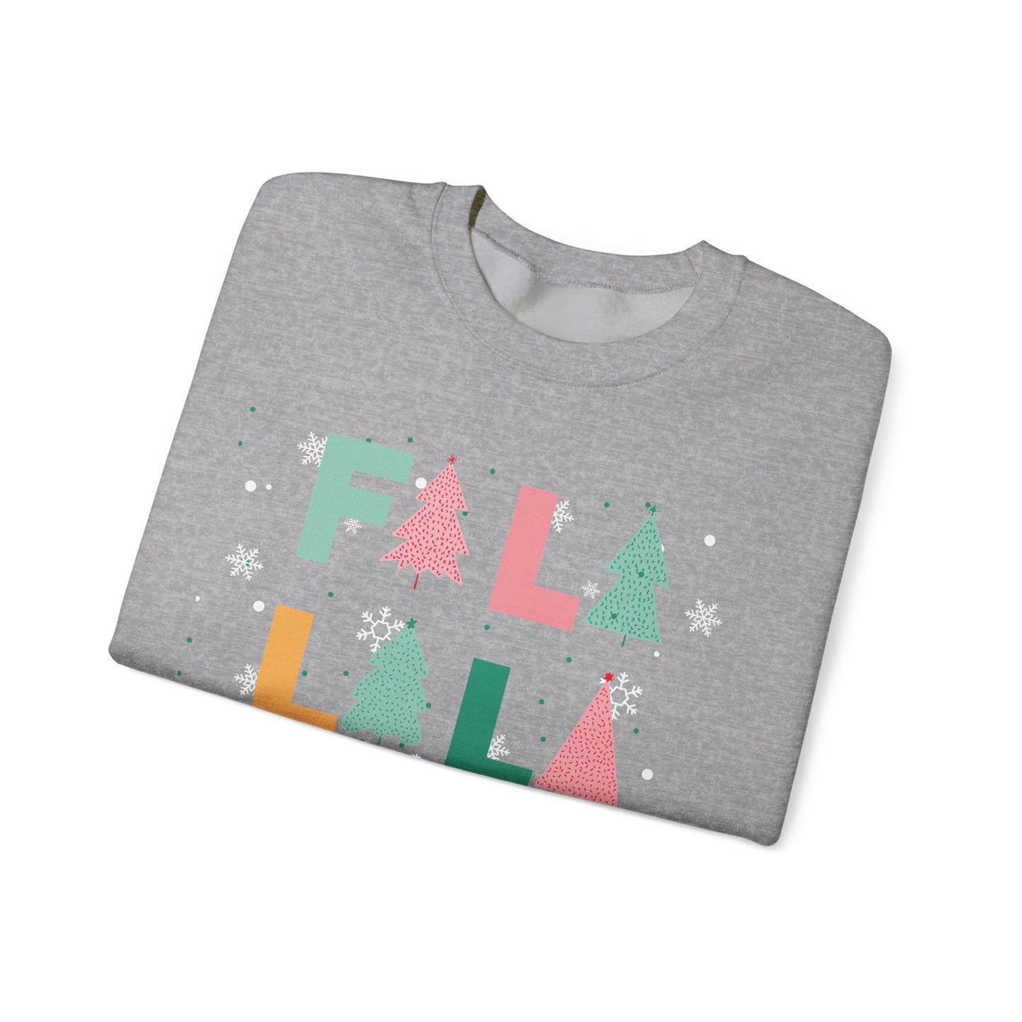 Fa La La La La Cozy Crewneck Sweatshirt