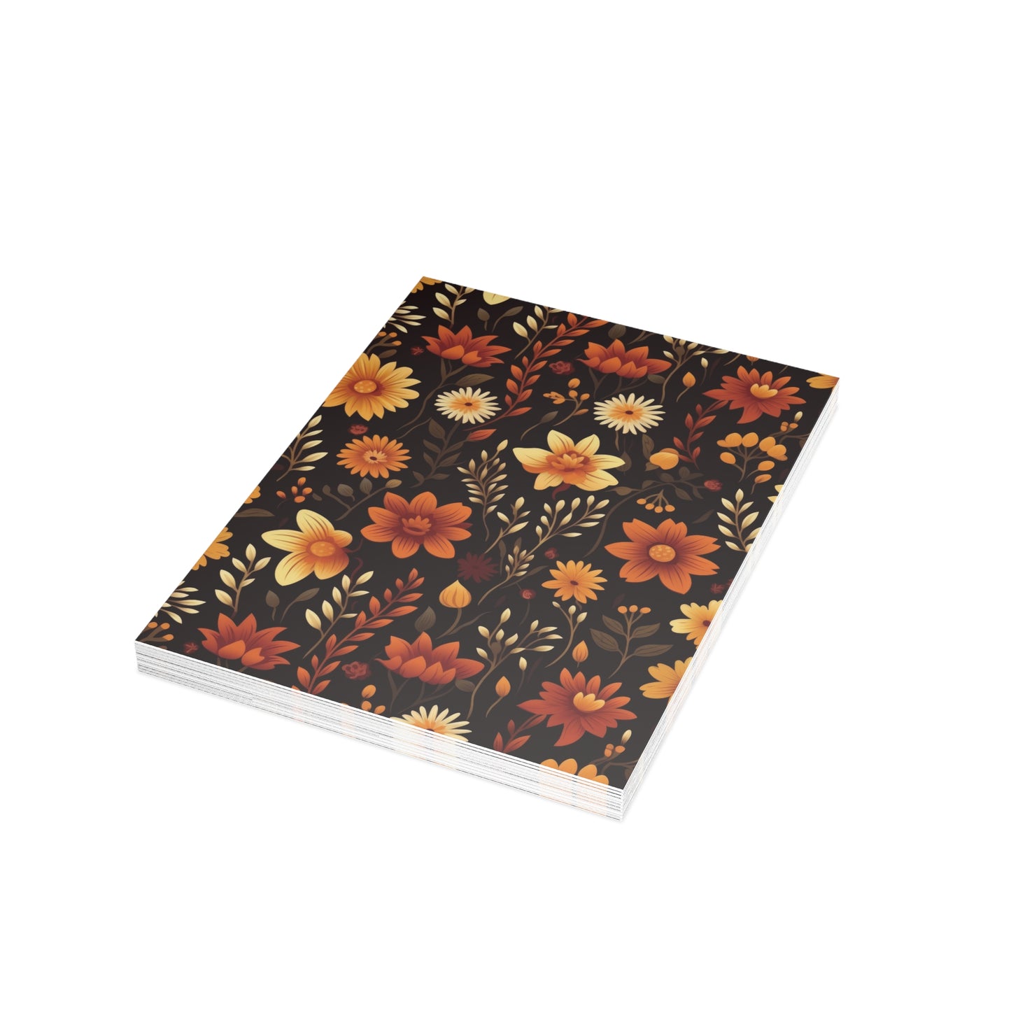 Romantic Fall Floral Postcards | Set of 10