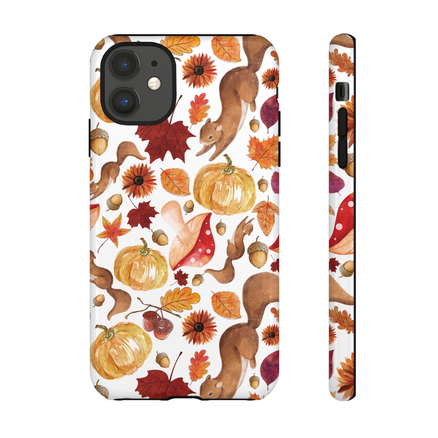 Fall Squirrel iPhone Case