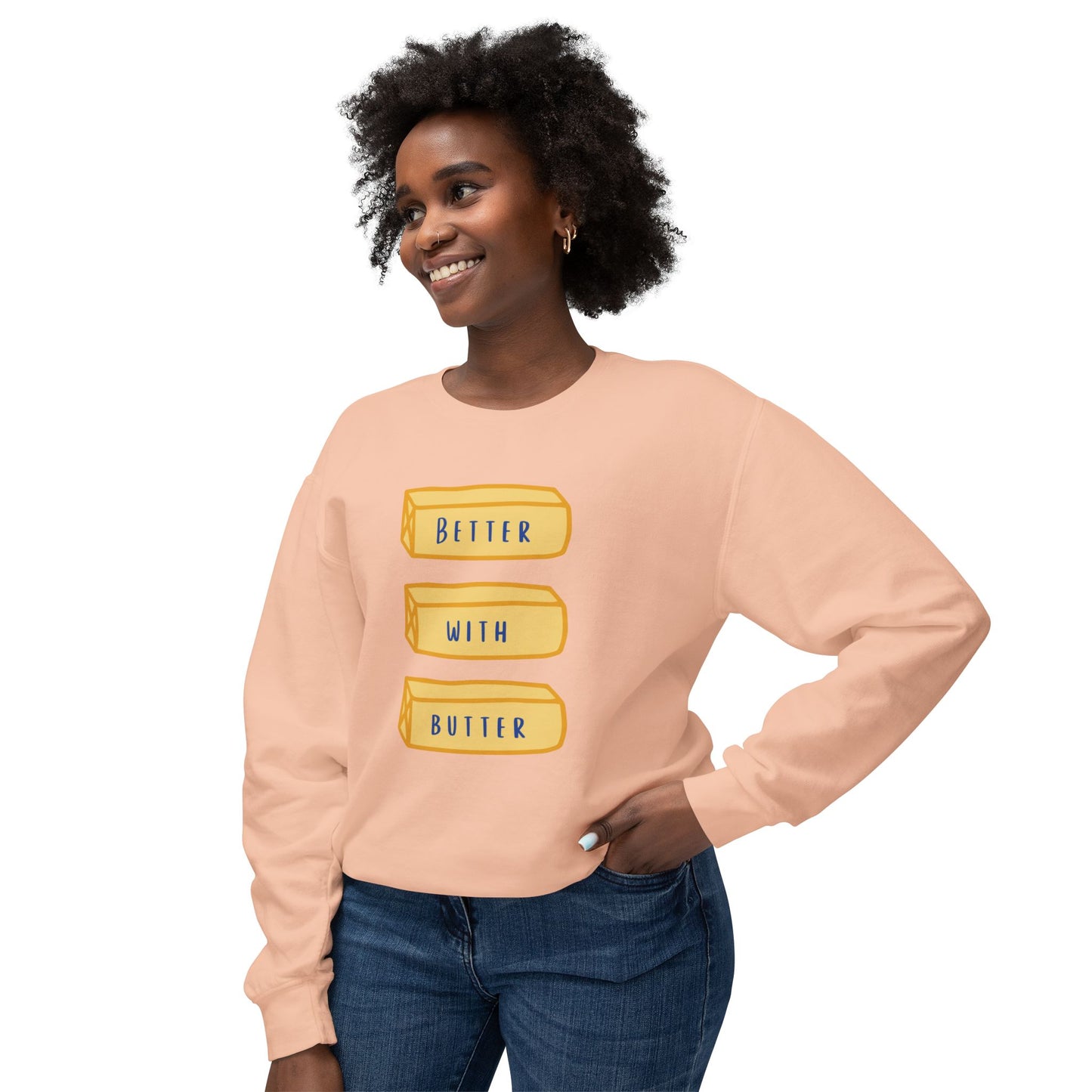 Better With Butter Cozy Crewneck Sweatshirt