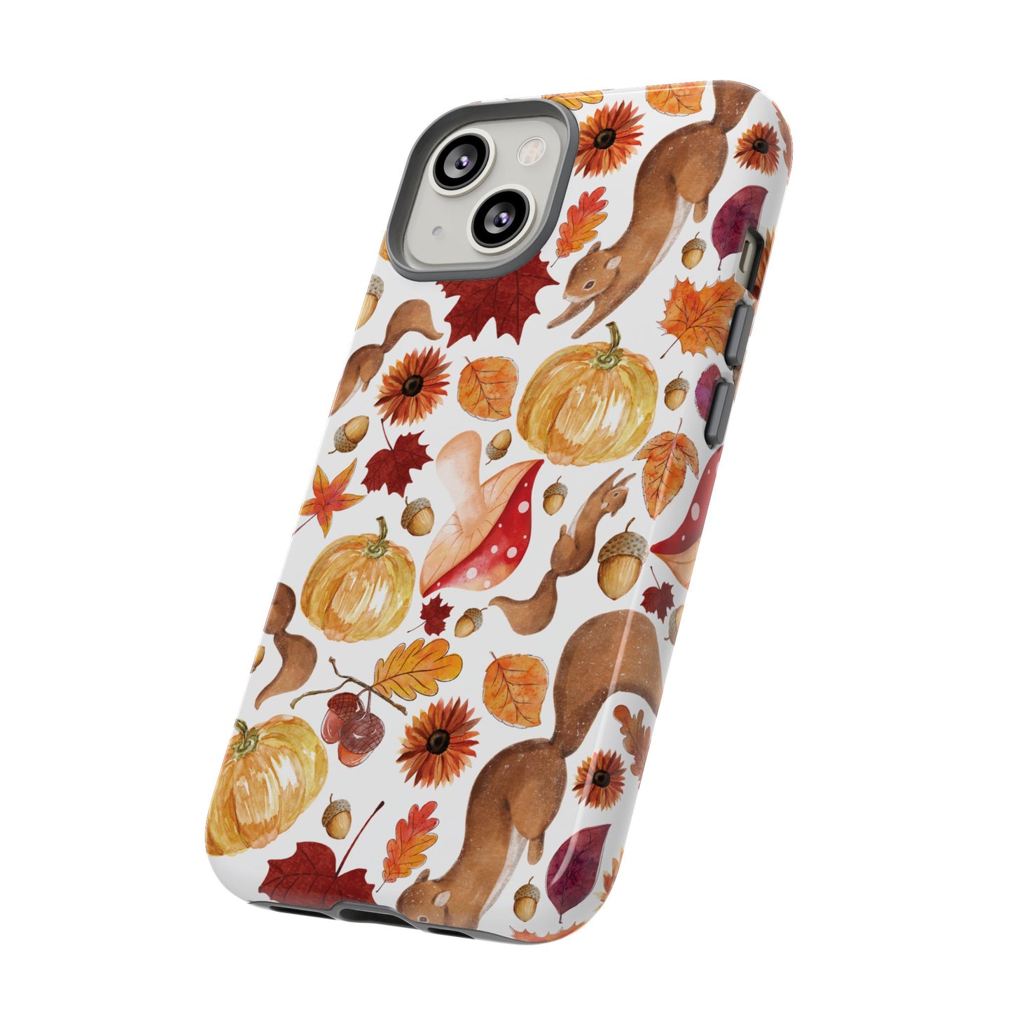 Fall Squirrel iPhone Case