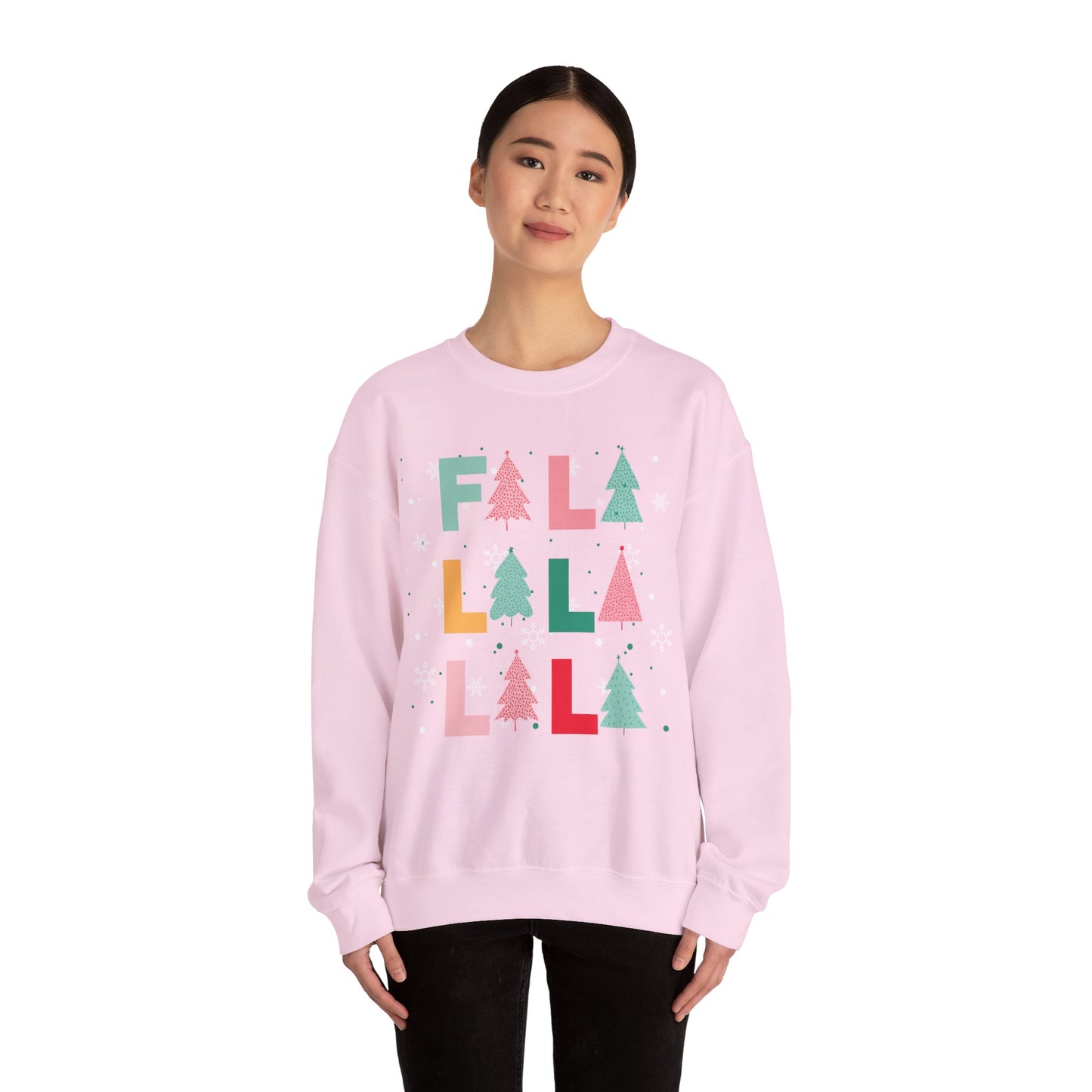 Fa La La La La Cozy Crewneck Sweatshirt