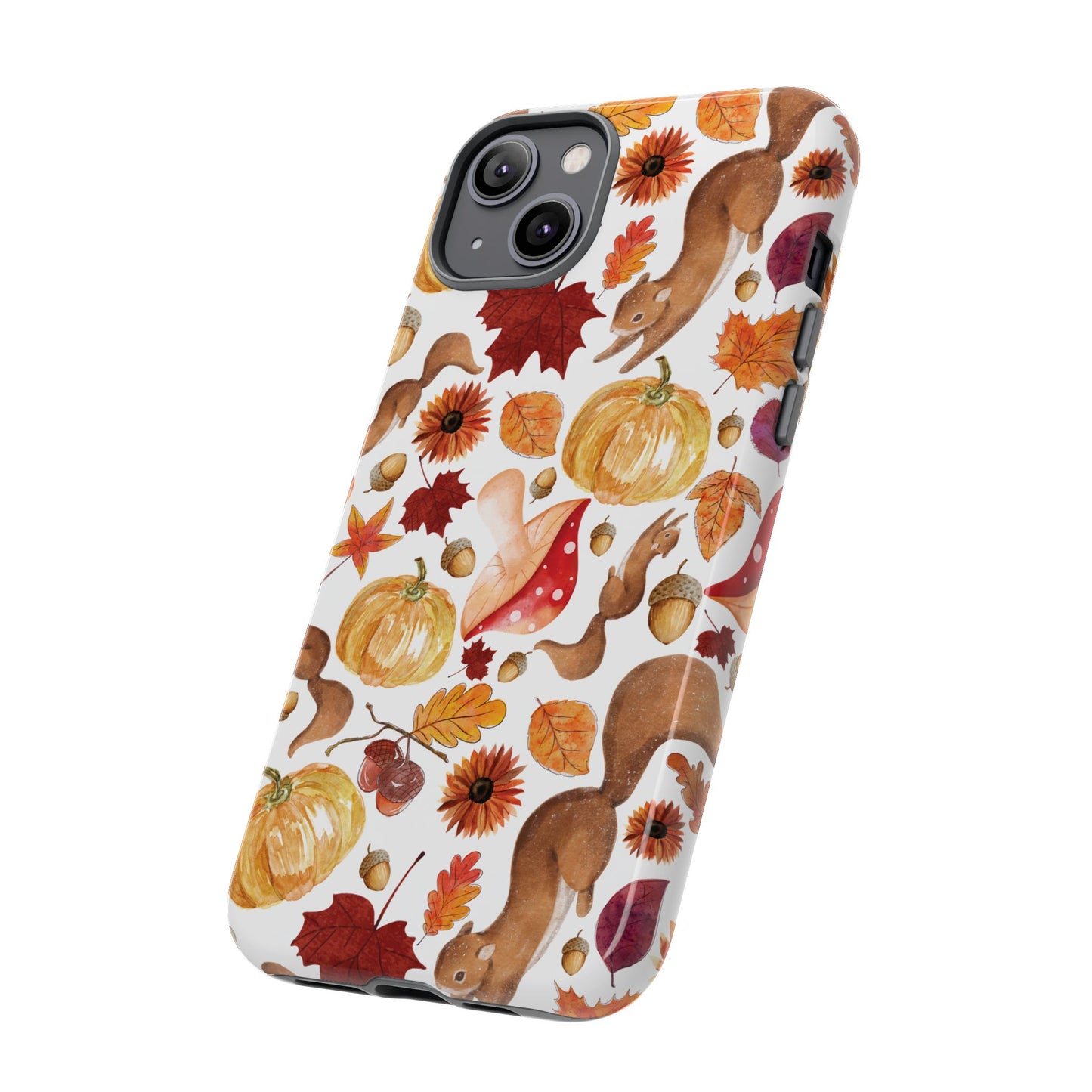 Fall Squirrel iPhone Case