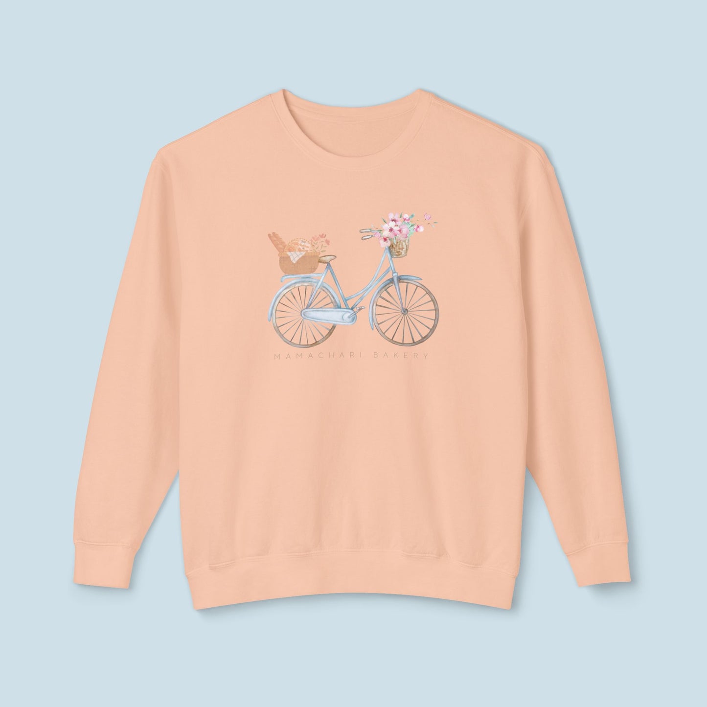 Mamachari Bakery Original Cozy Crewneck Sweatshirt