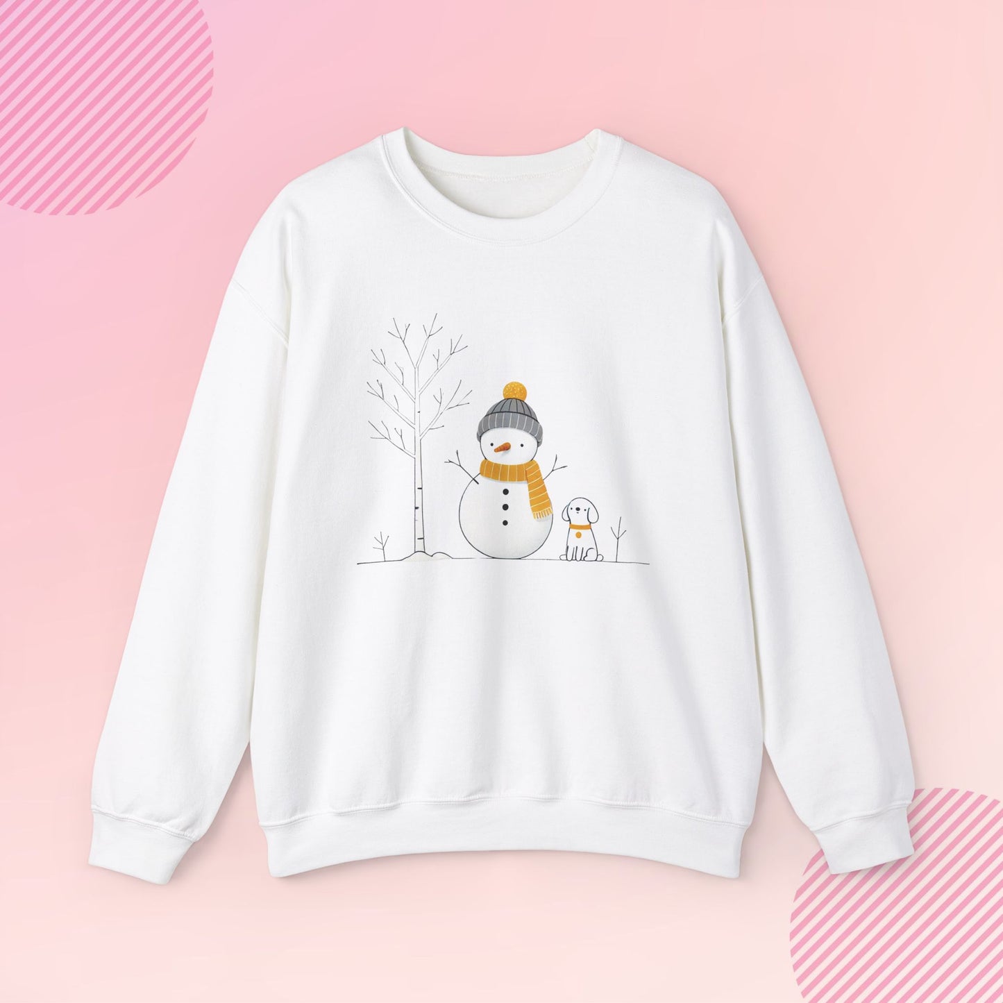 Holiday Best Friends Cozy Crewneck Sweatshirt