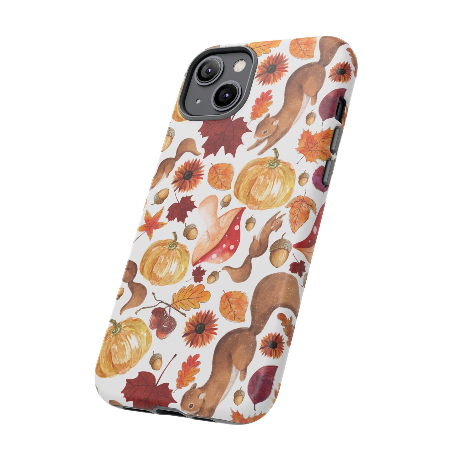 Fall Squirrel iPhone Case