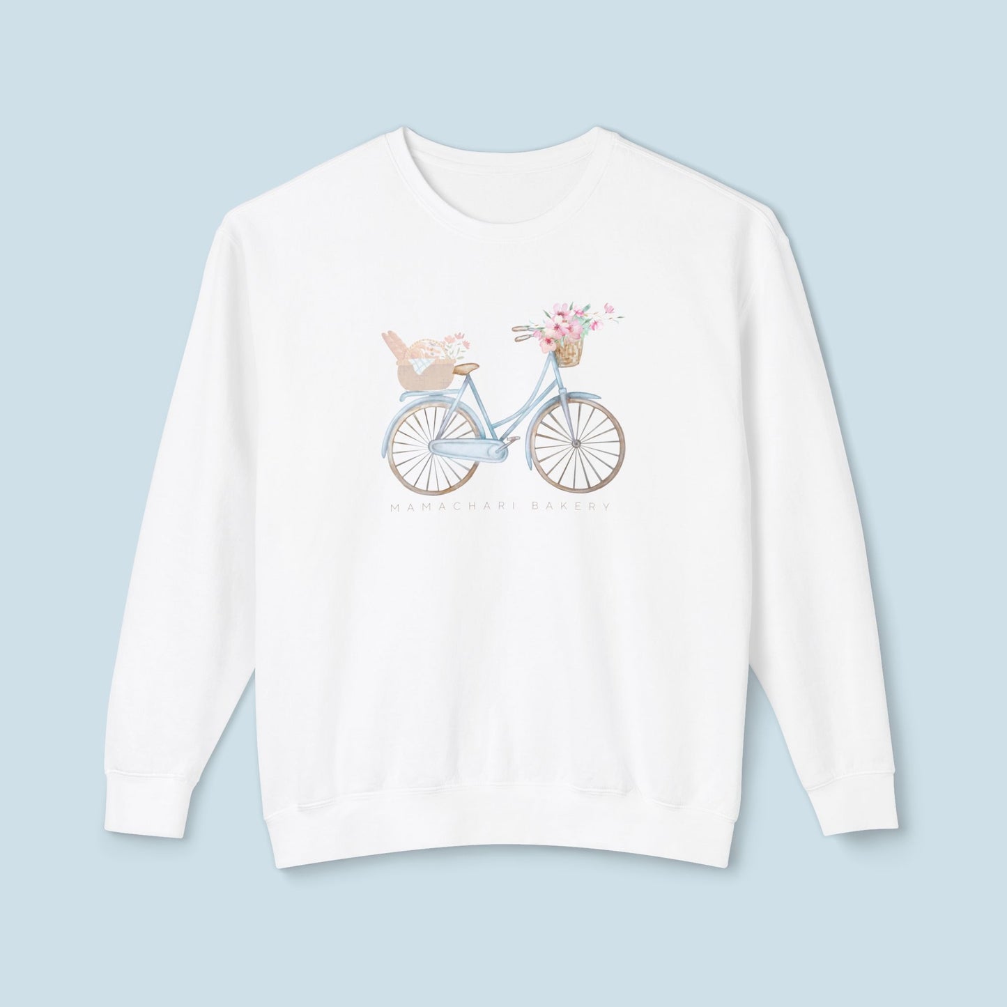 Mamachari Bakery Original Cozy Crewneck Sweatshirt