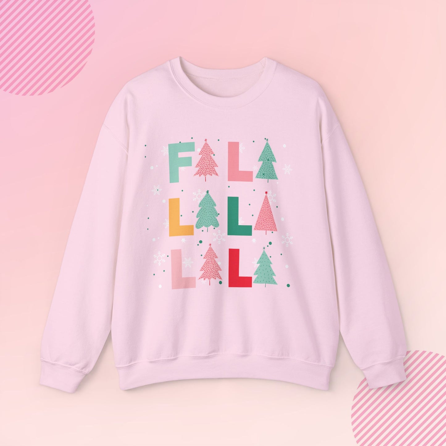 Fa La La La La Cozy Crewneck Sweatshirt