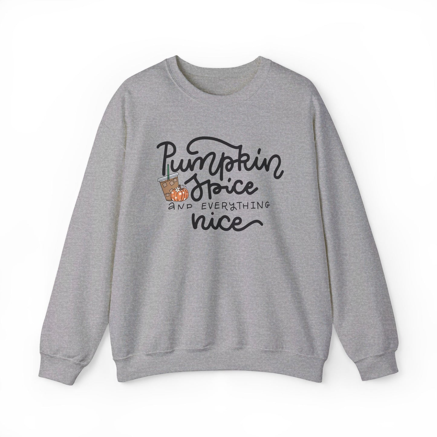 Pumpkin Spice Cozy Crewneck Sweatshirt