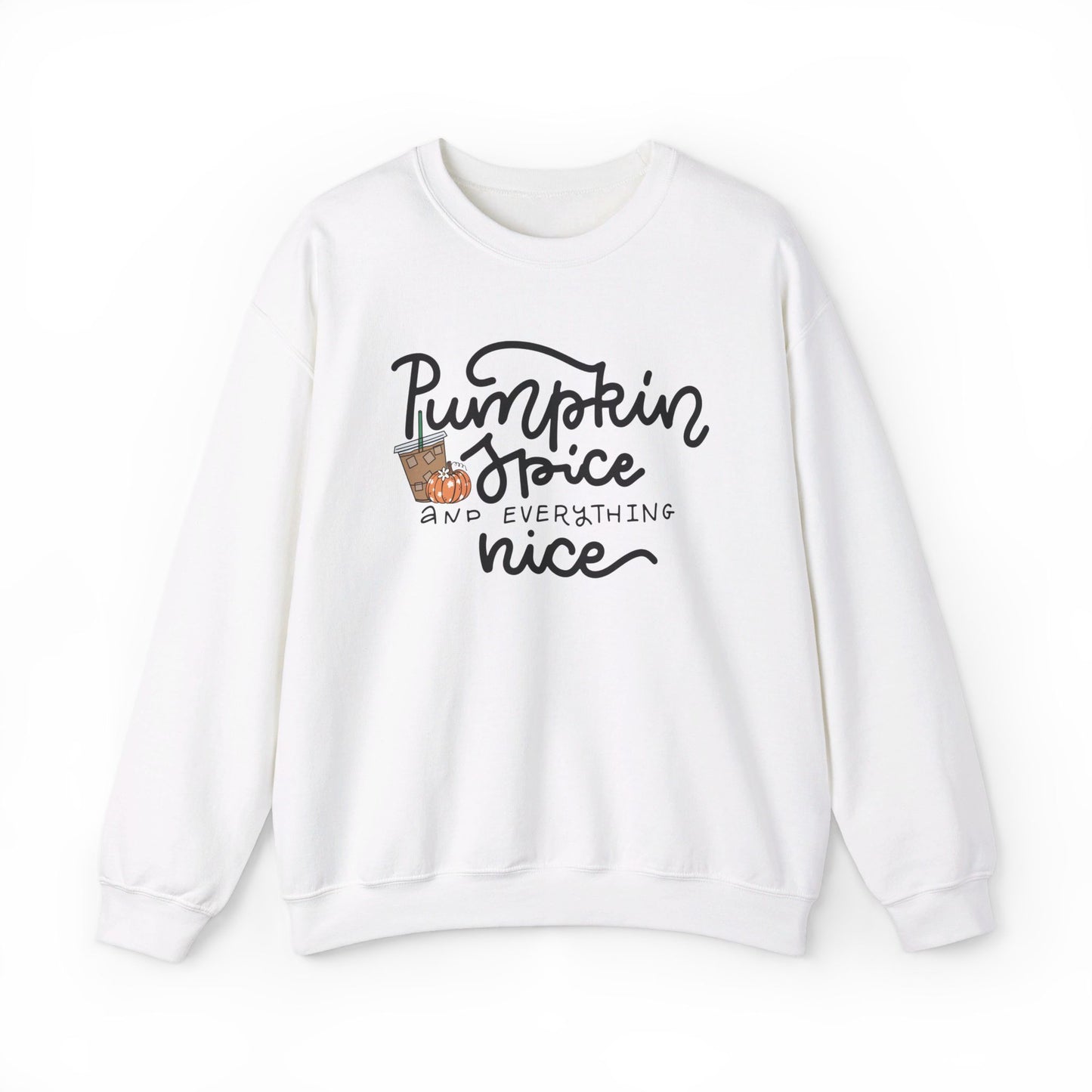 Pumpkin Spice Cozy Crewneck Sweatshirt