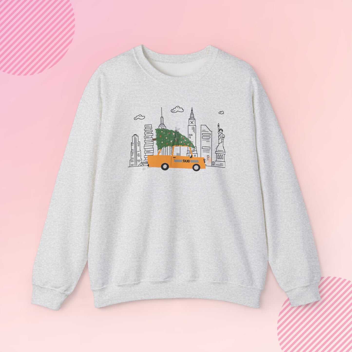 New York City Christmas Cozy Crewneck Sweatshirt